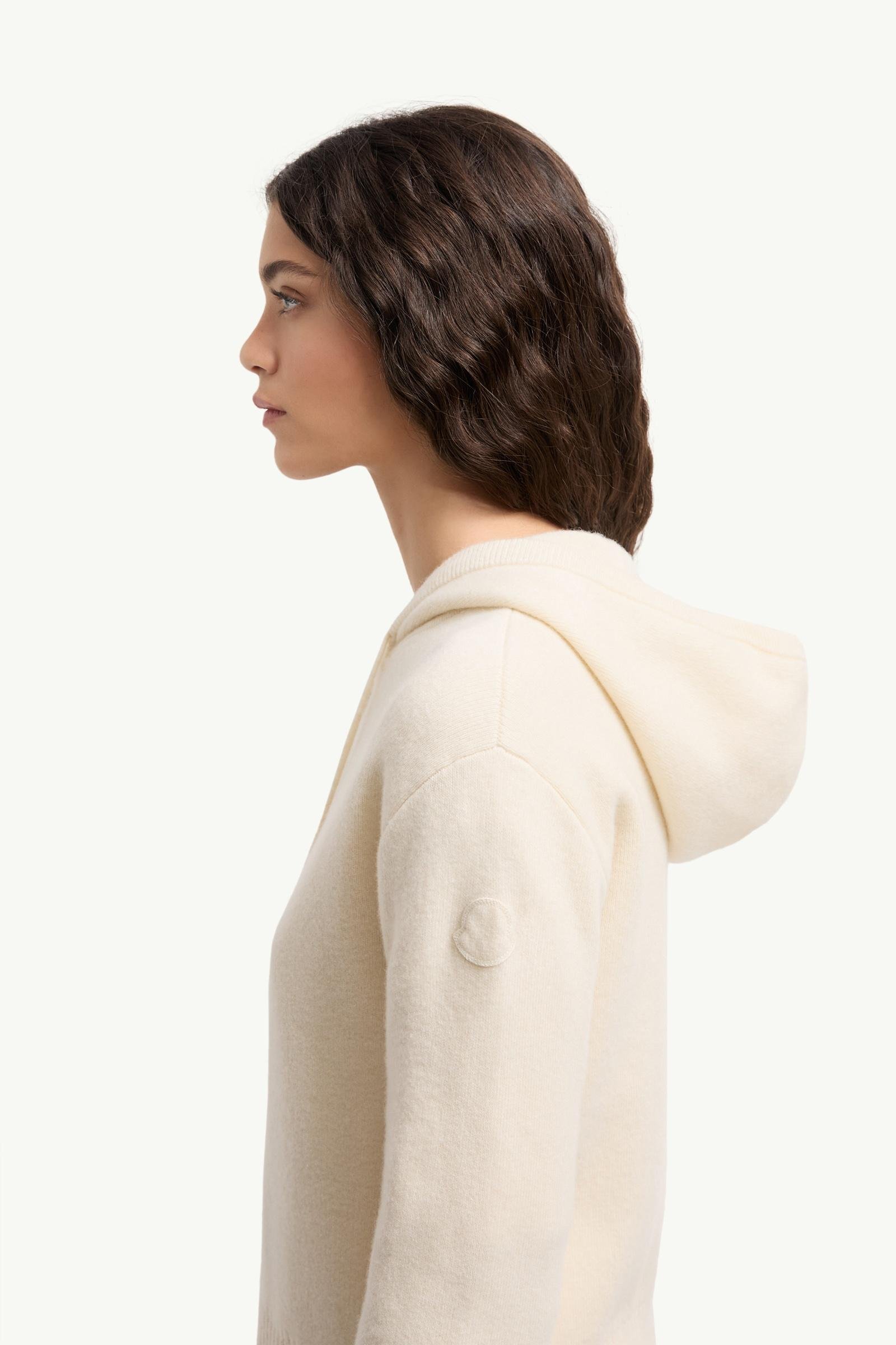 Alternative view of Cashmere & Wool Zip-Up Hoodie