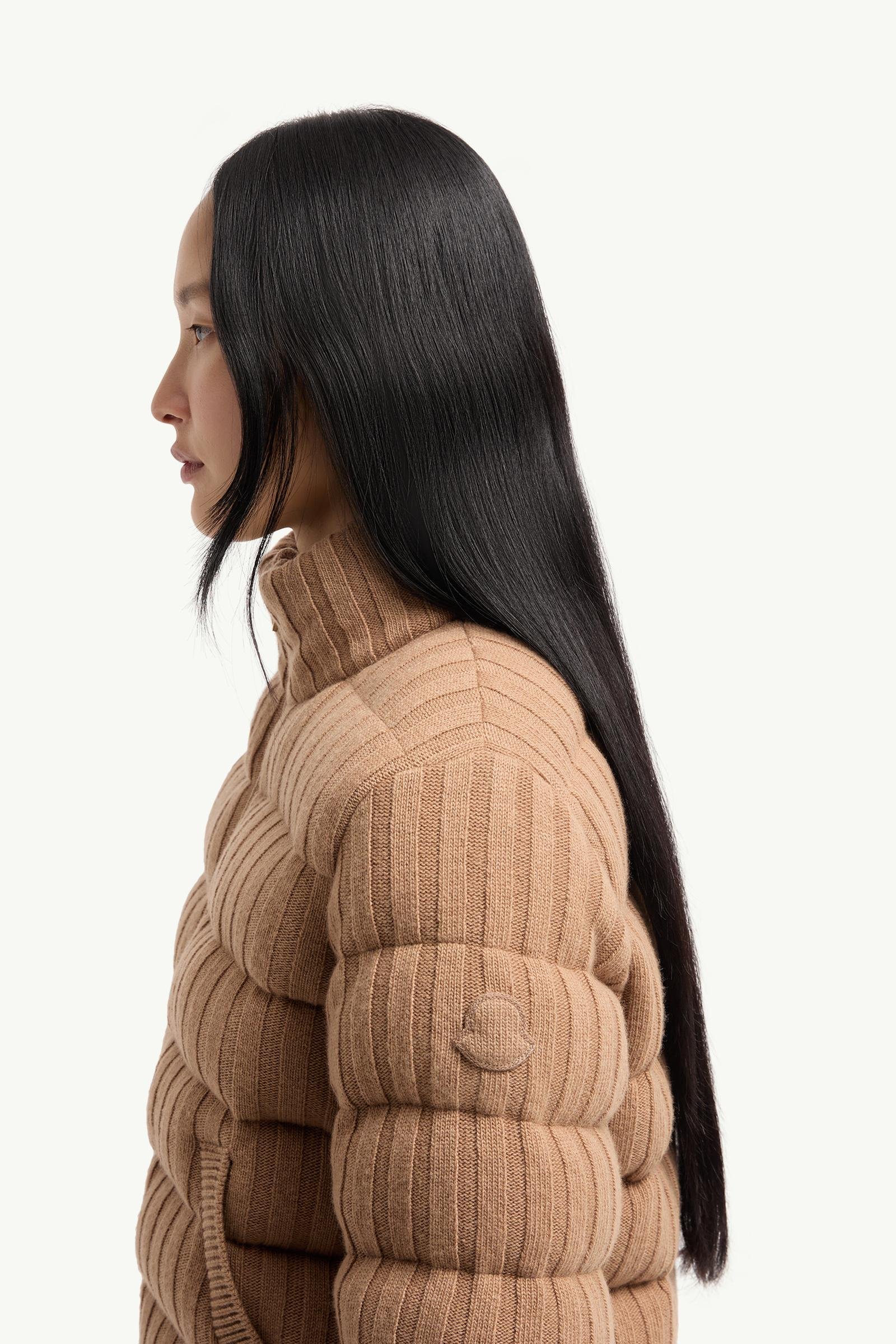 Wool & Cashmere Blend Padded Cardigan - 图片 2