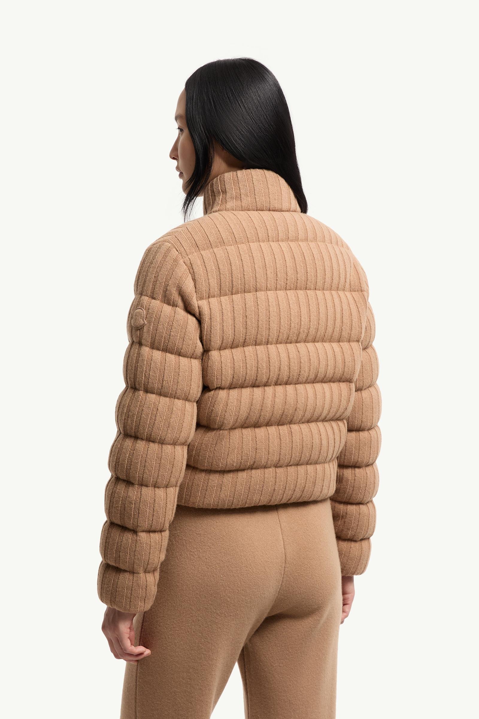 Wool & Cashmere Blend Padded Cardigan - 图片 5