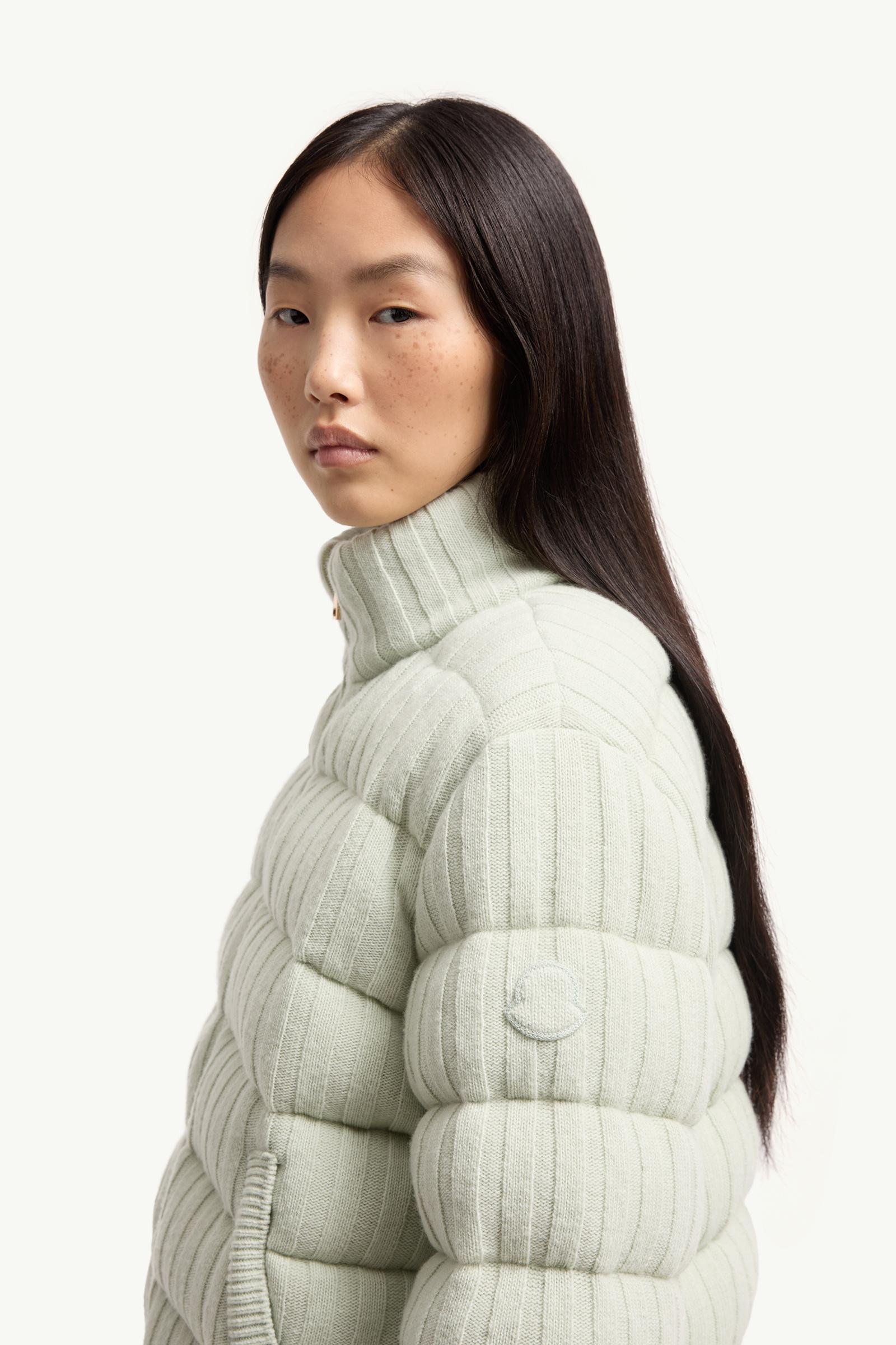 Wool & Cashmere Blend Padded Cardigan - 图片 2
