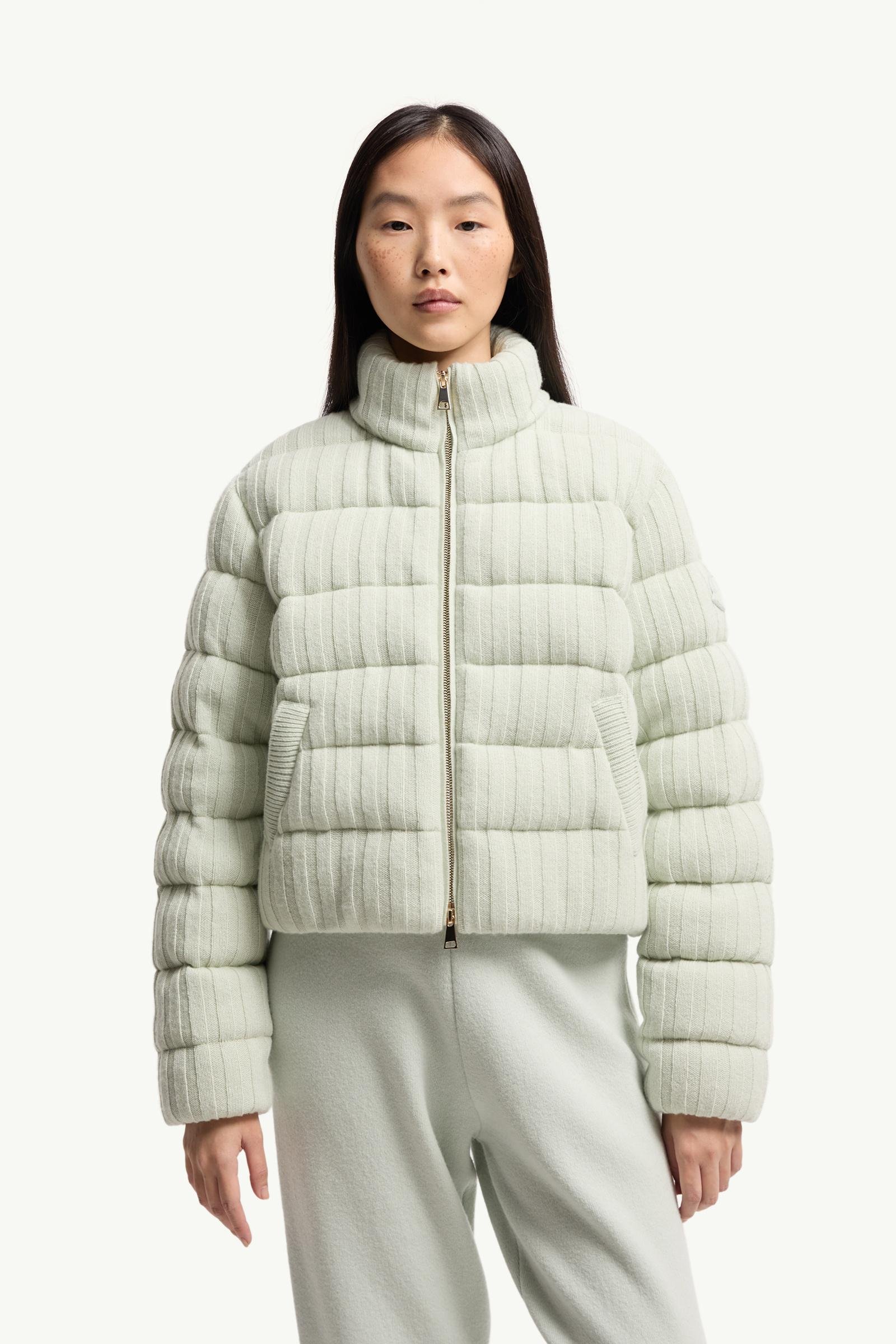 Wool & Cashmere Blend Padded Cardigan - 图片 4