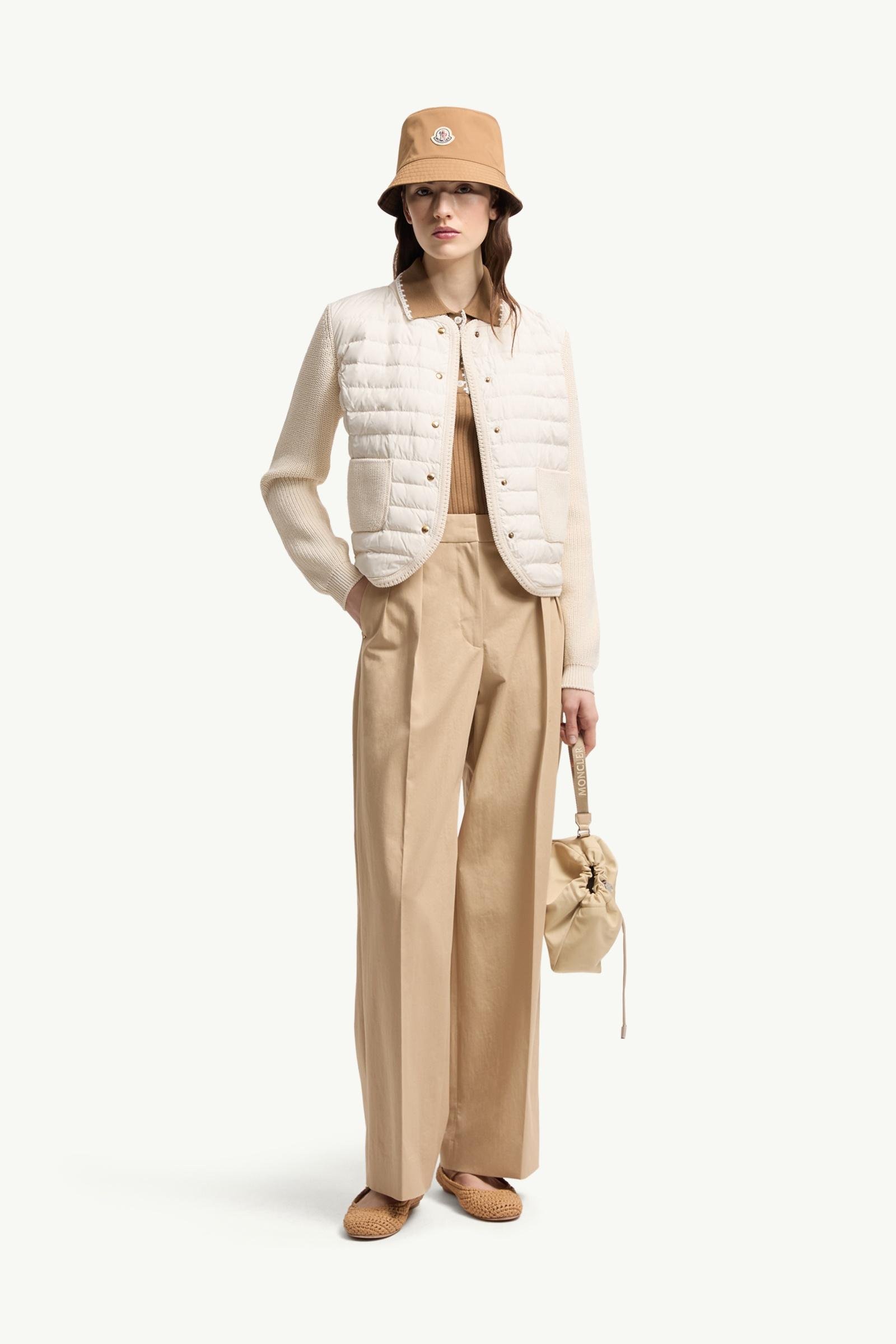 Cotton Padded Cardigan