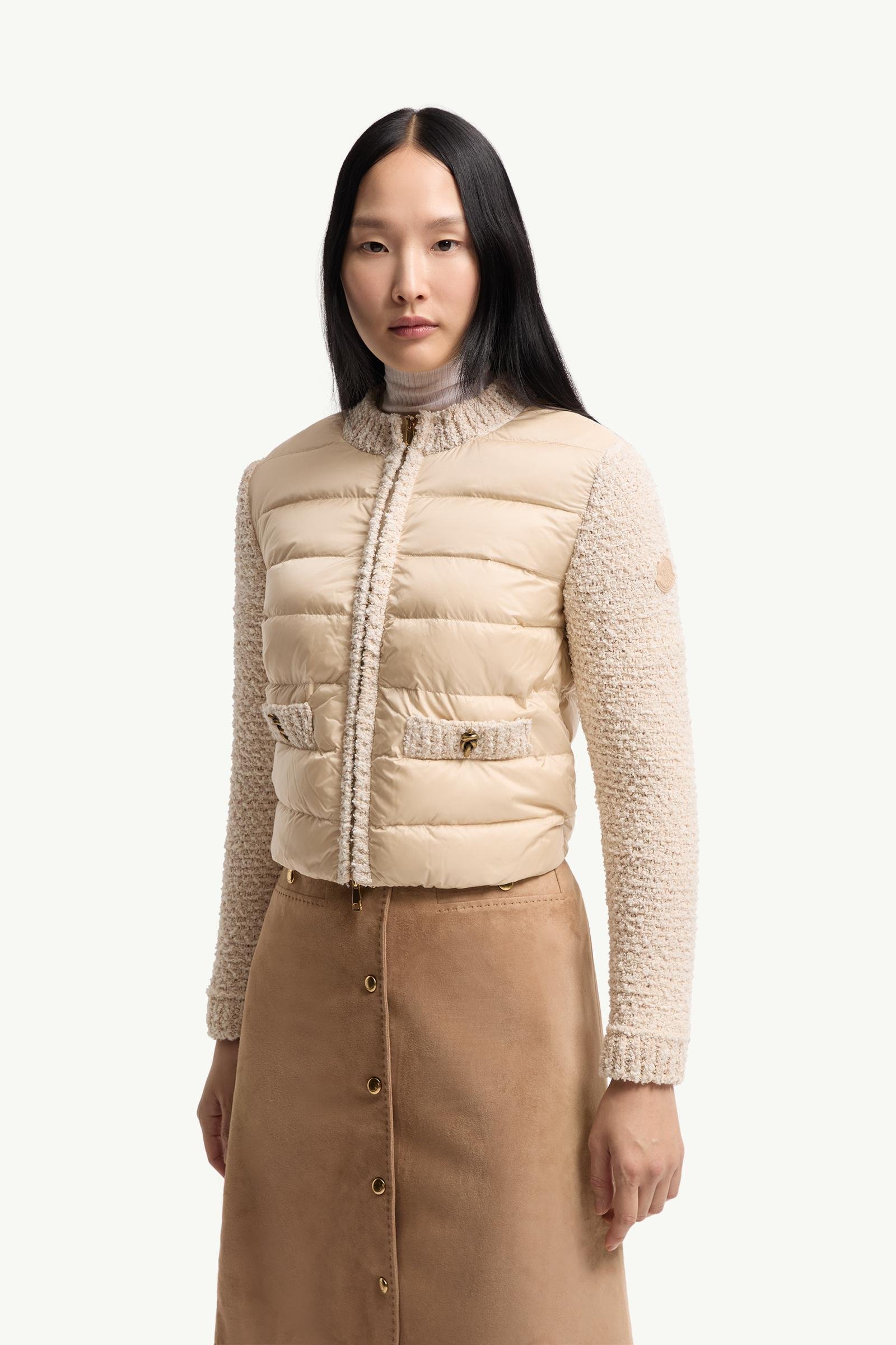Padded Zip-Up Cardigan - 图片 4