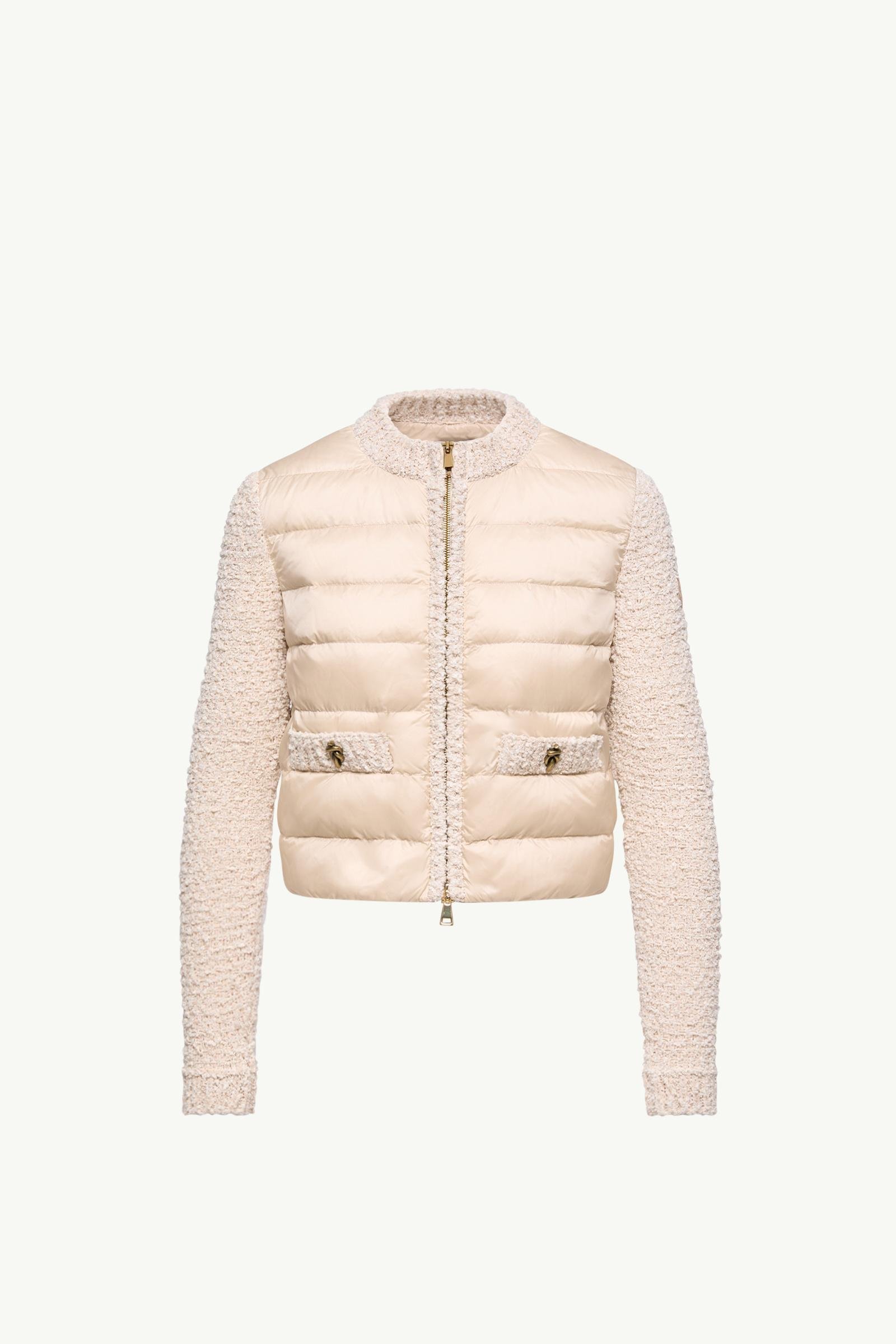 Padded Zip-Up Cardigan - 图片 3