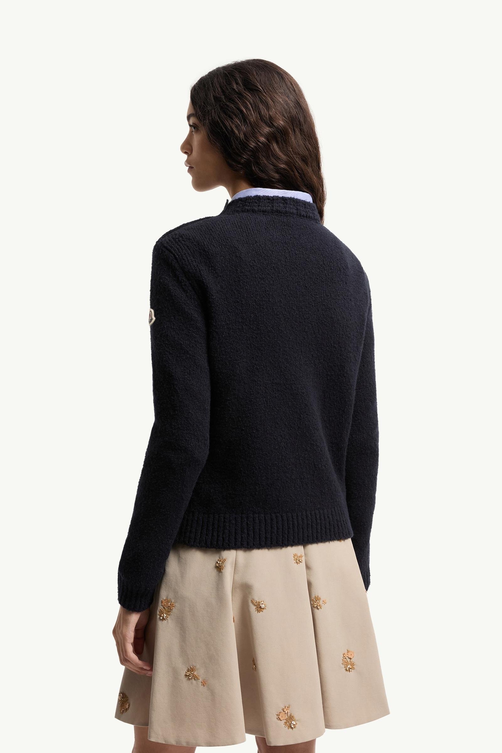 Embroidered Logo Cotton Blend jumper - 图片 5