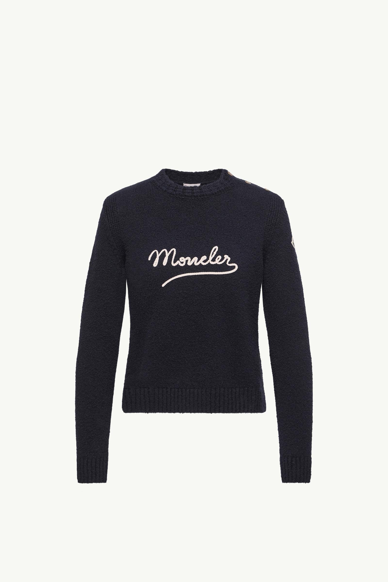 Embroidered Logo Cotton Blend jumper - 图片 3