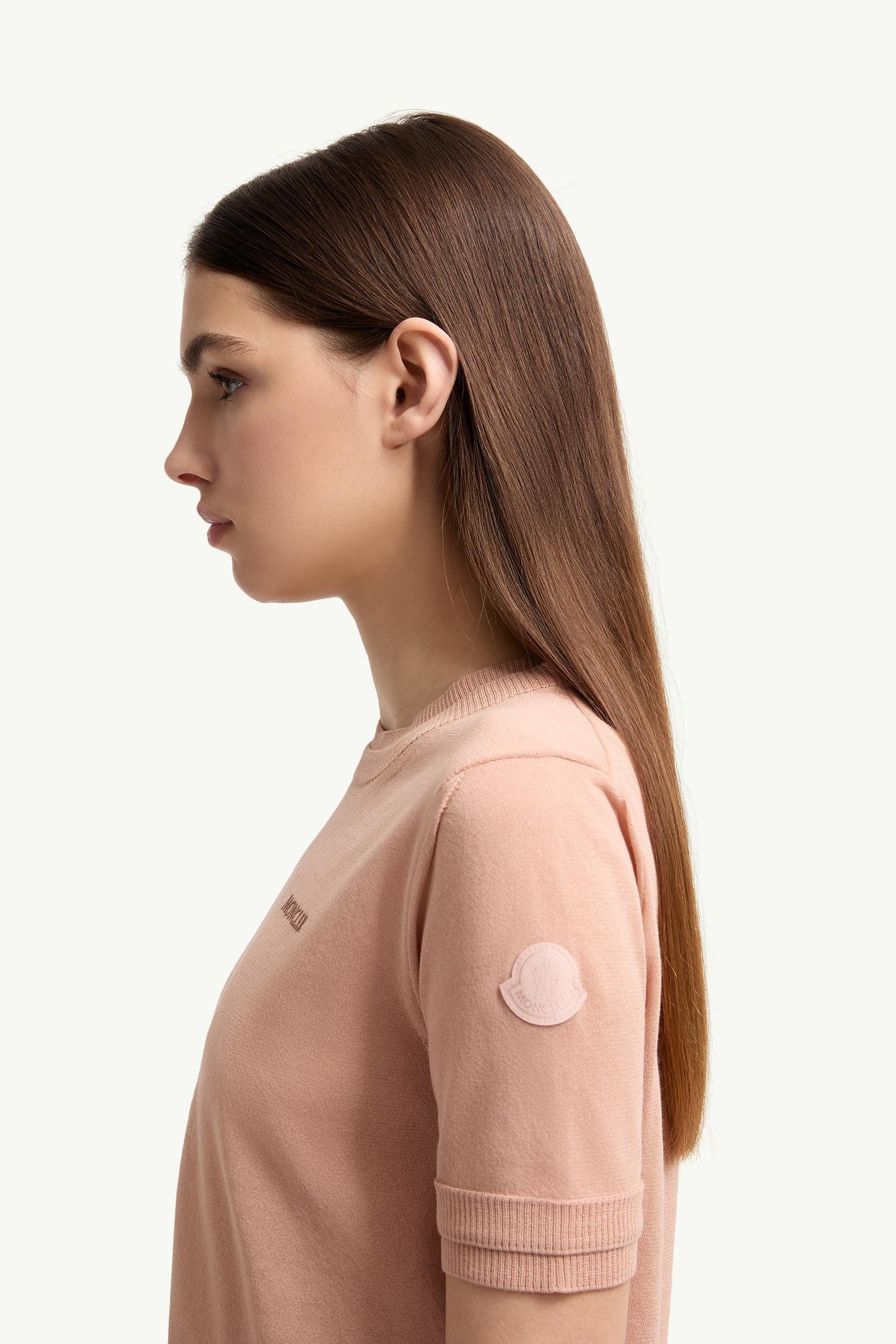 Alternative view of Double-Trimmed Cotton T-Shirt
