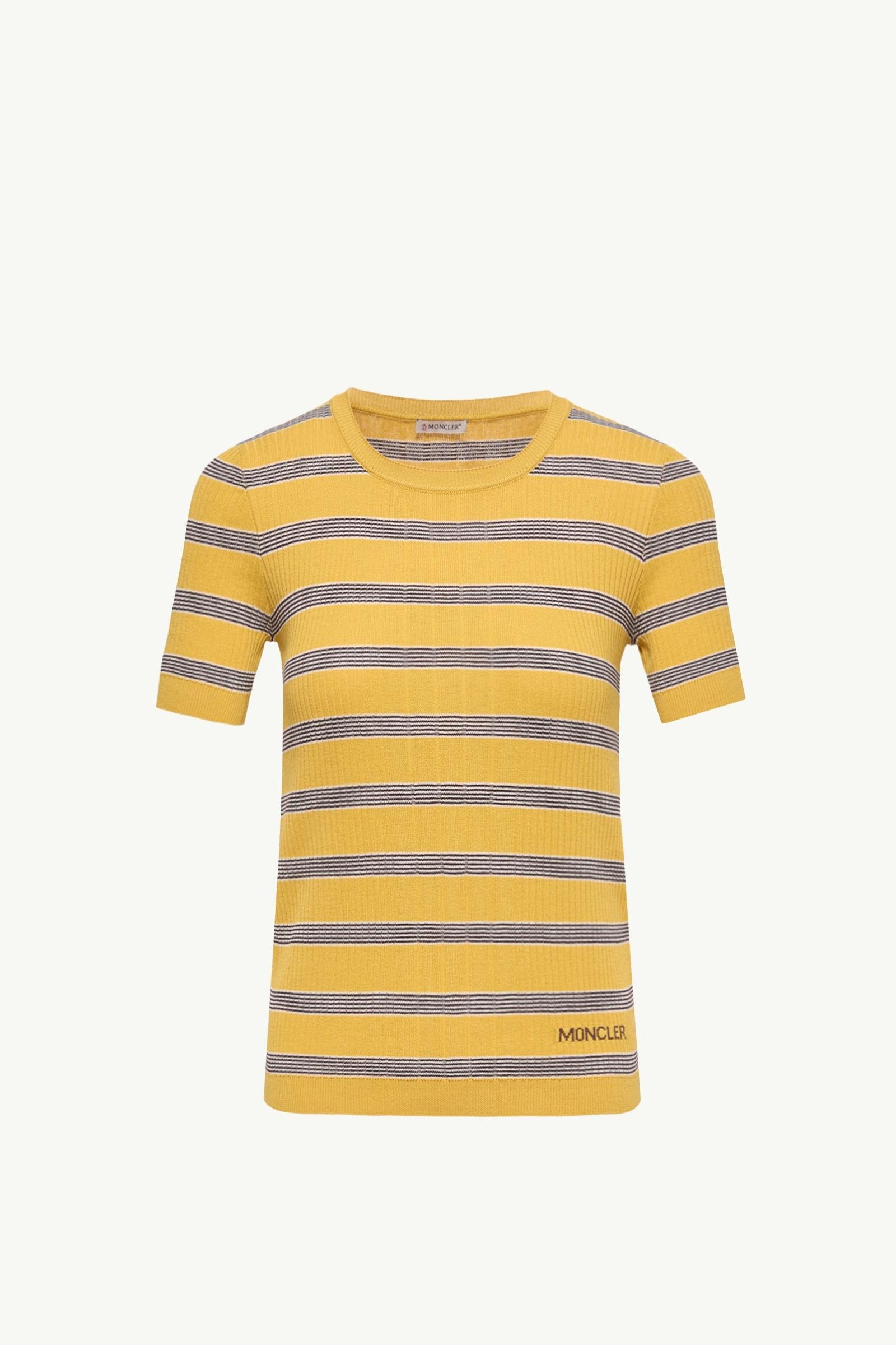Striped Cotton T-Shirt - 图片 3