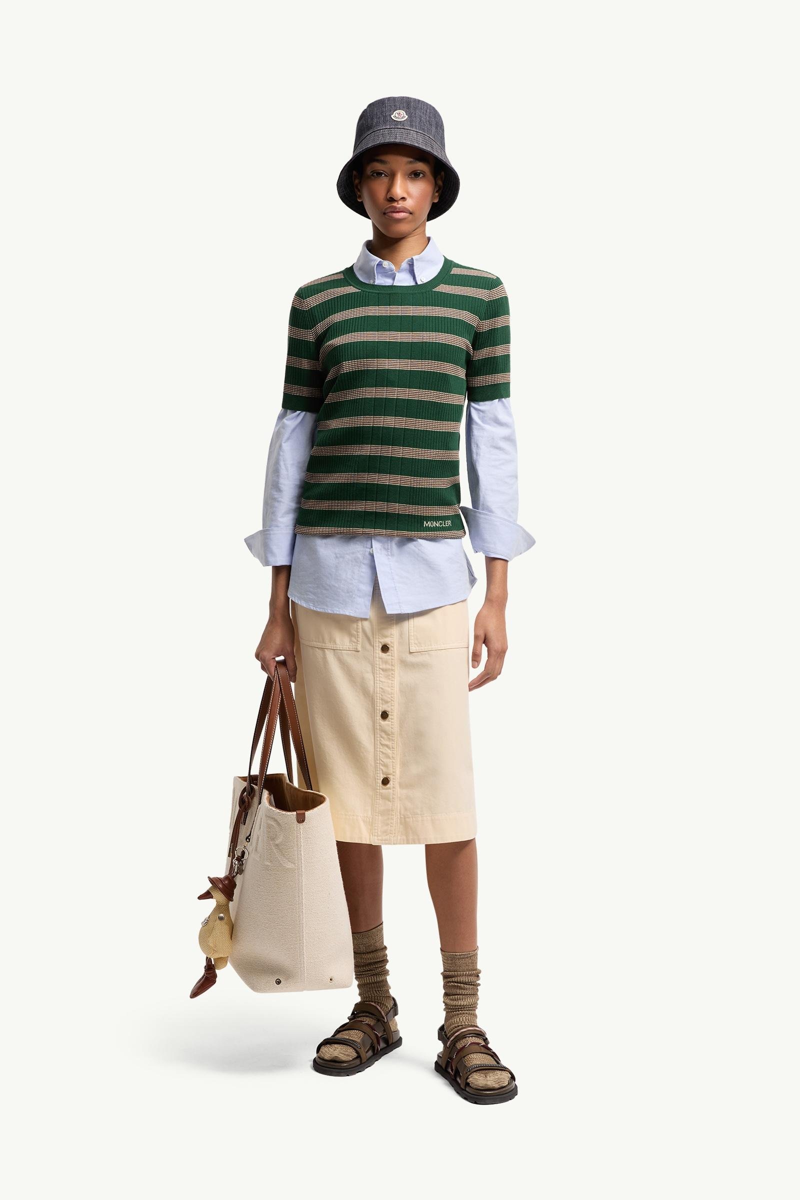 Striped Cotton T-Shirt