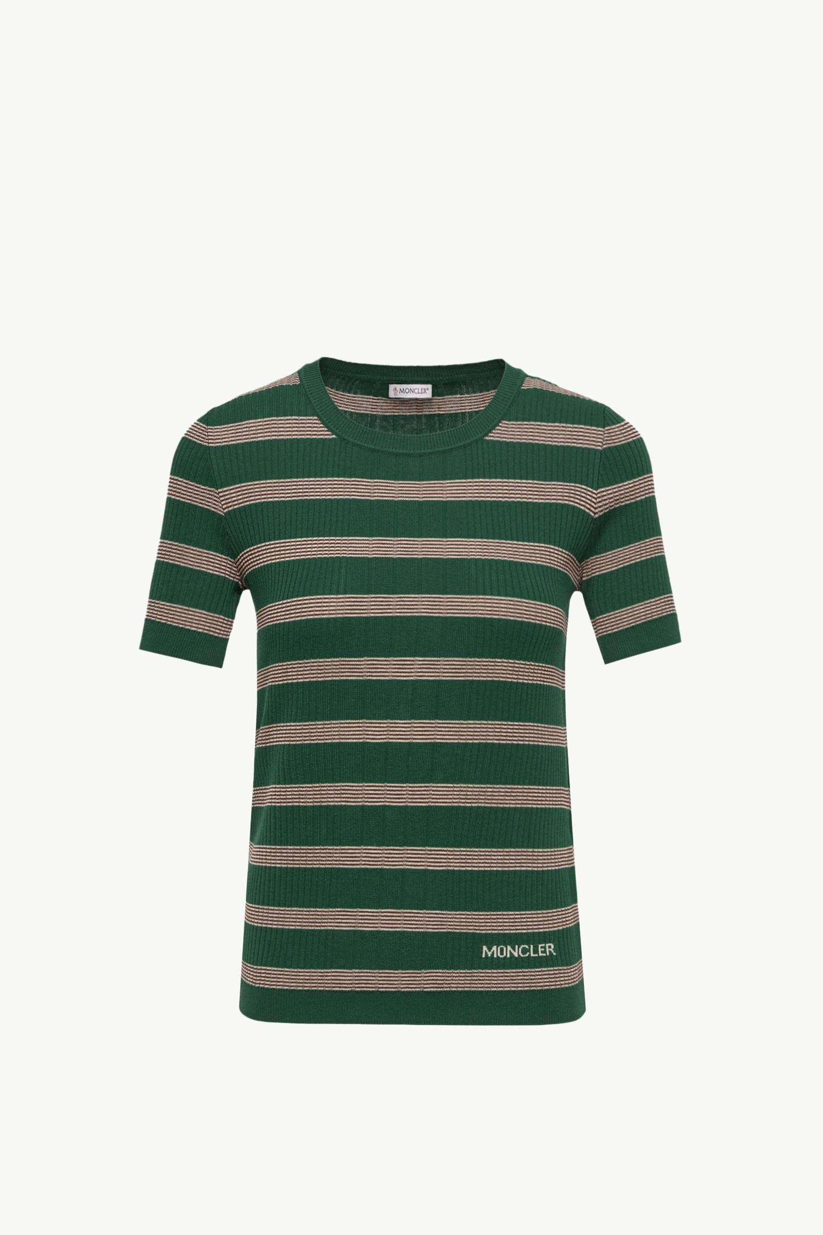 Striped Cotton T-Shirt - 图片 3