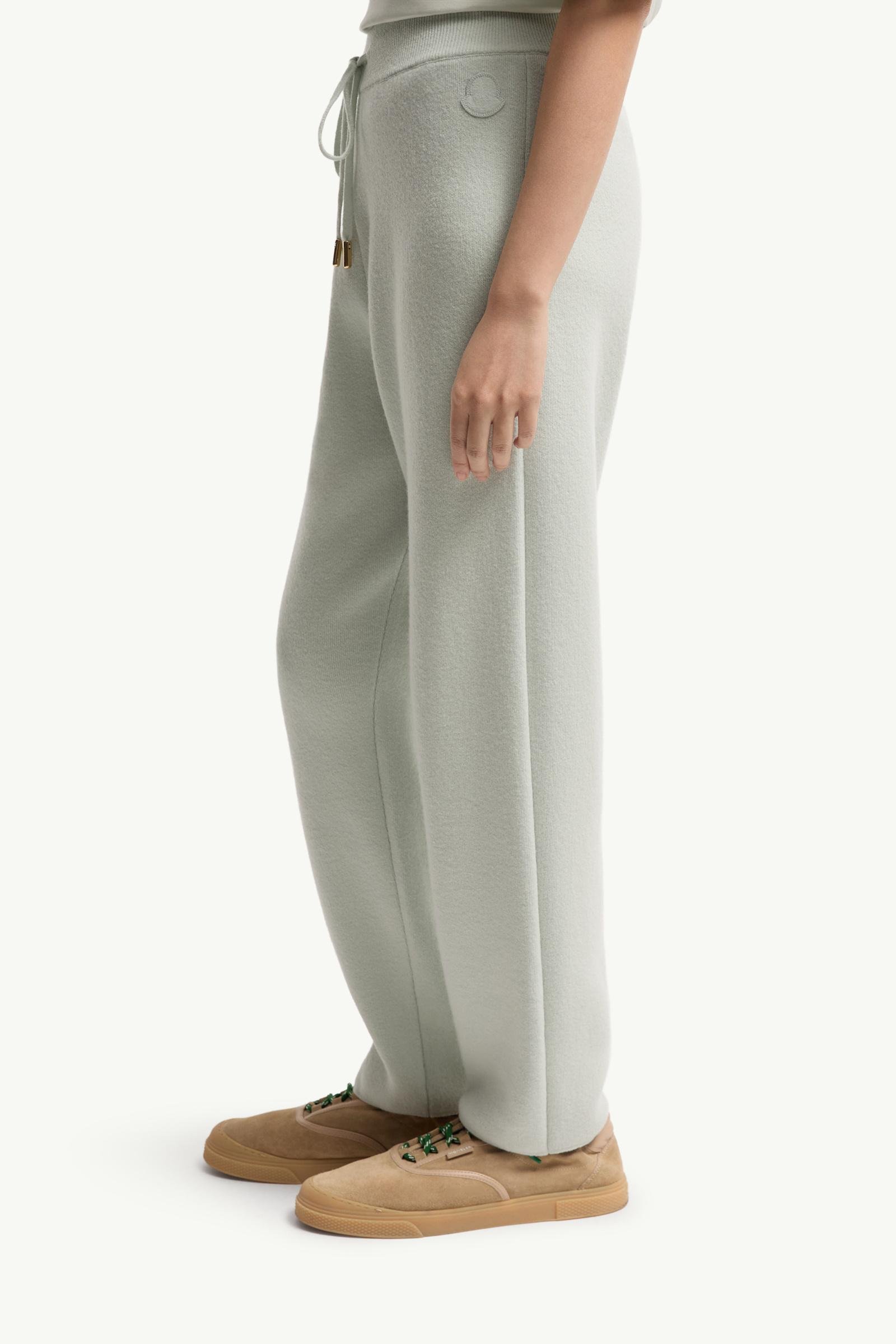 Alternative view of Wool & Cashmere Blend Cropped Jogging Trousers