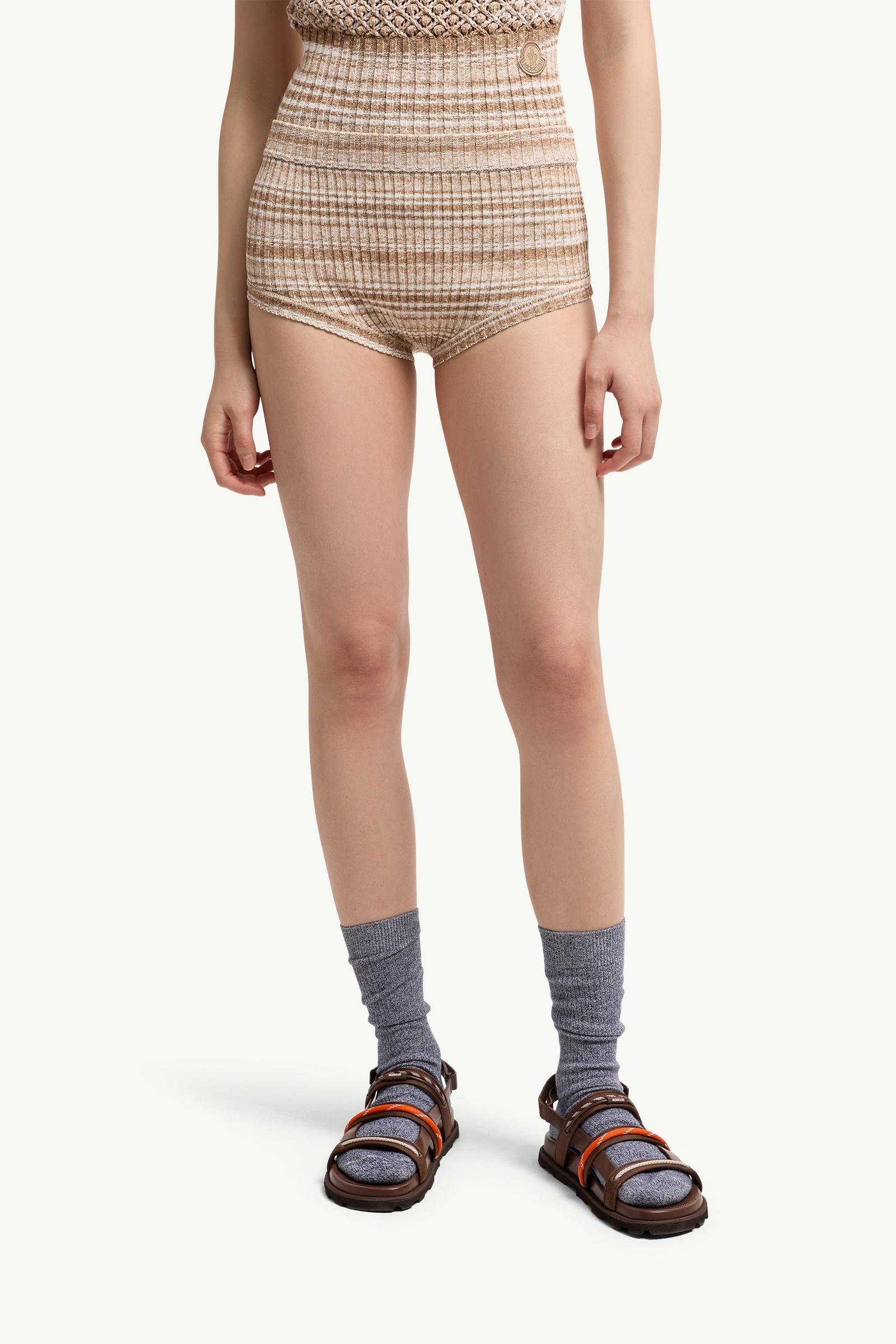 Striped Mini Shorts - 图片 4