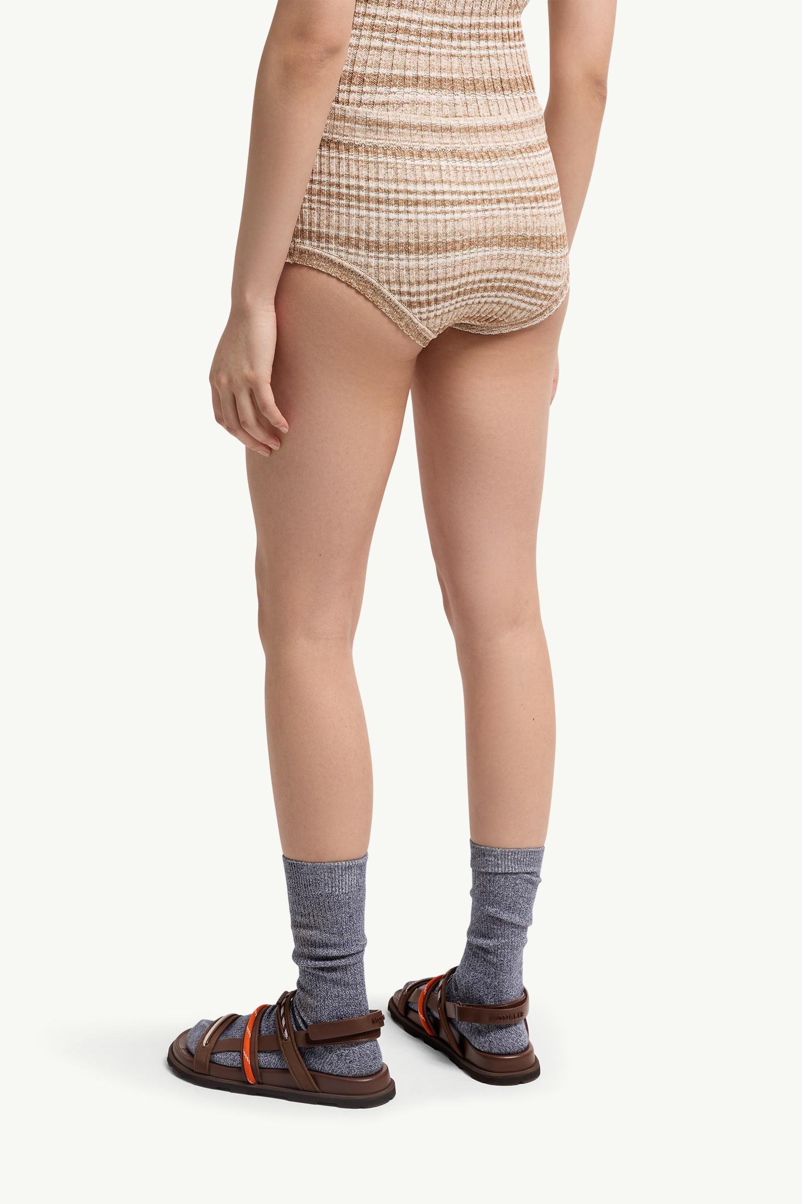 Striped Mini Shorts - 图片 5