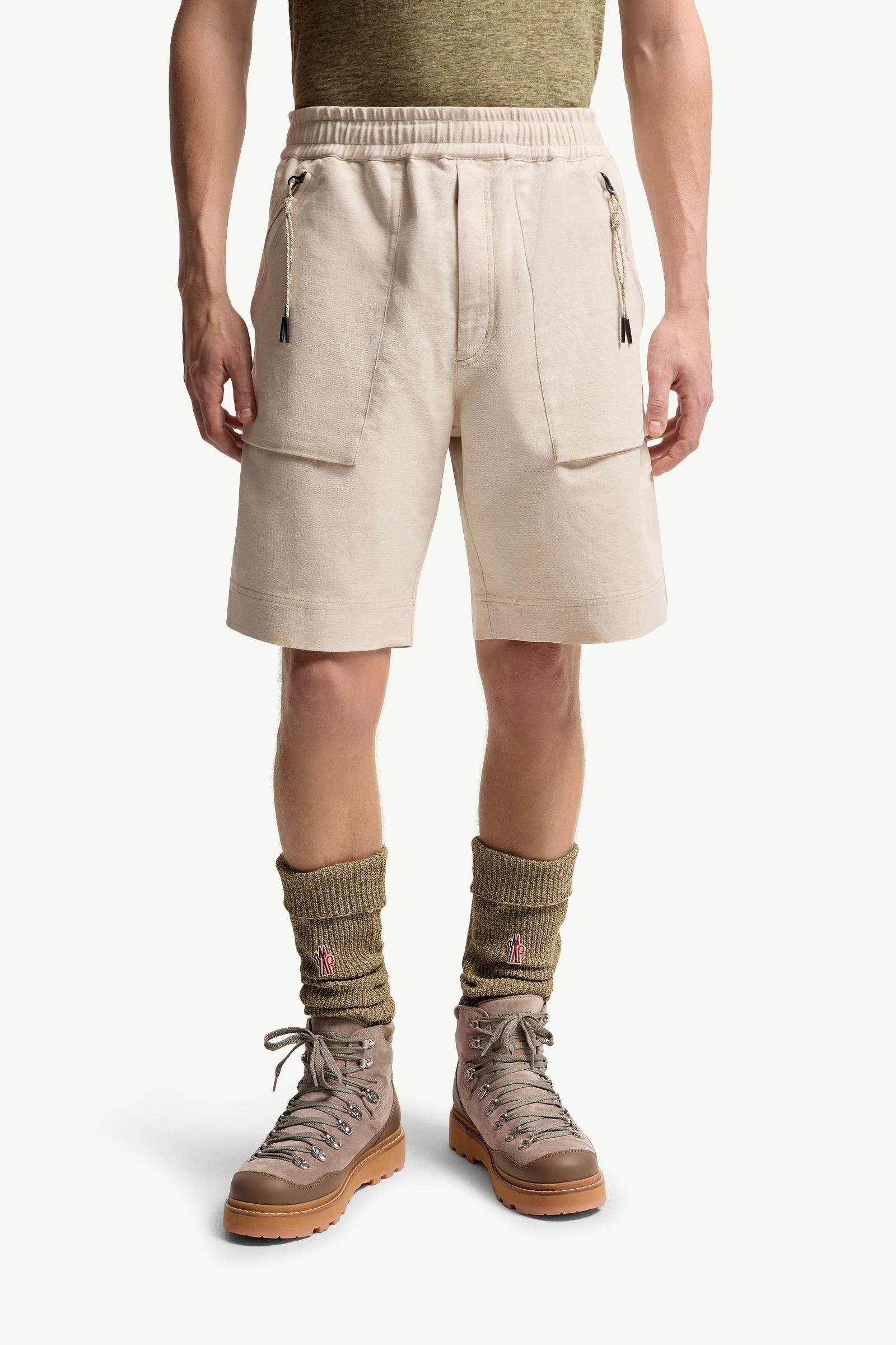 Cotton & Linen Blend Shorts - 图片 4