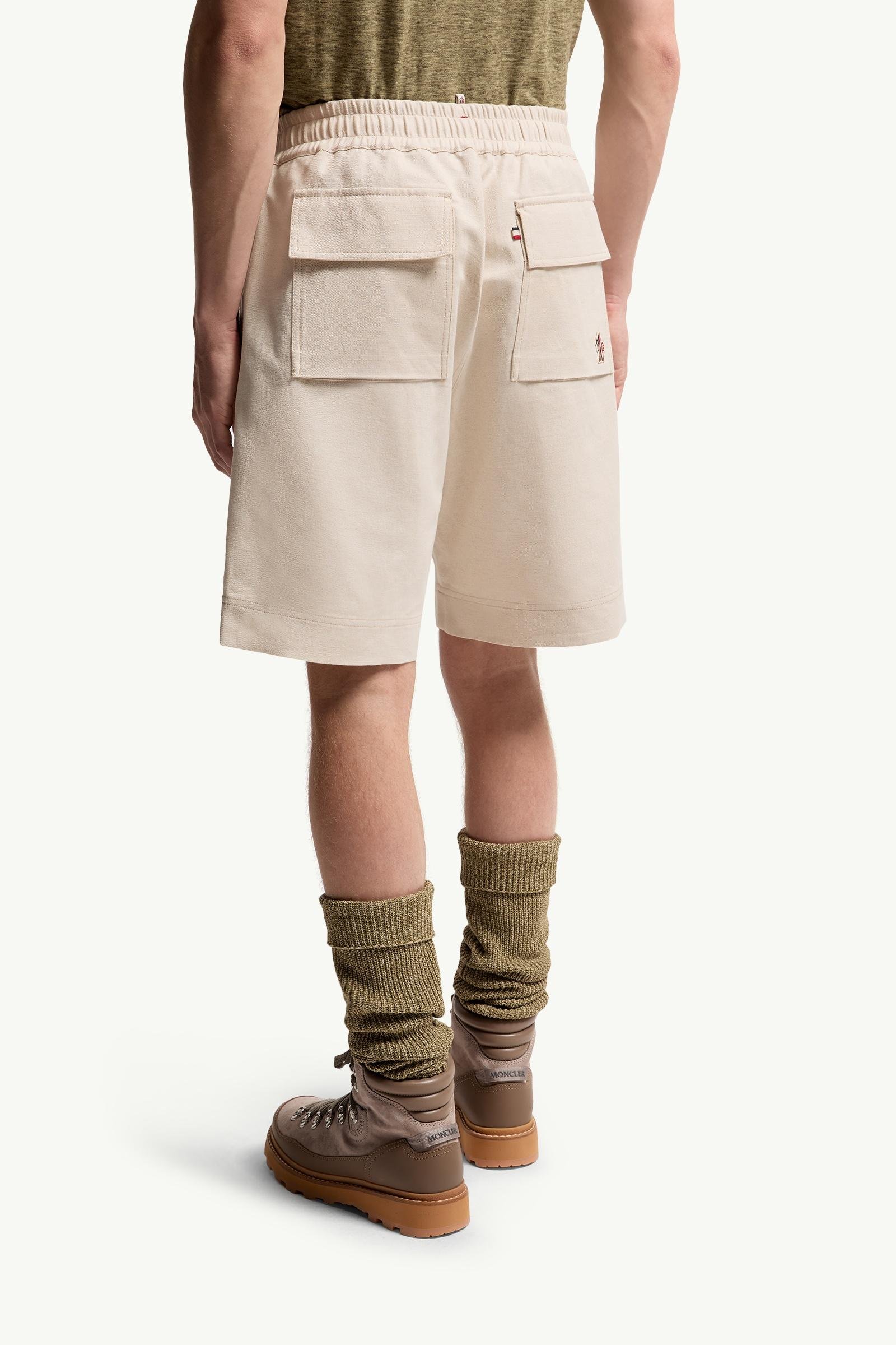 Cotton & Linen Blend Shorts - 图片 5