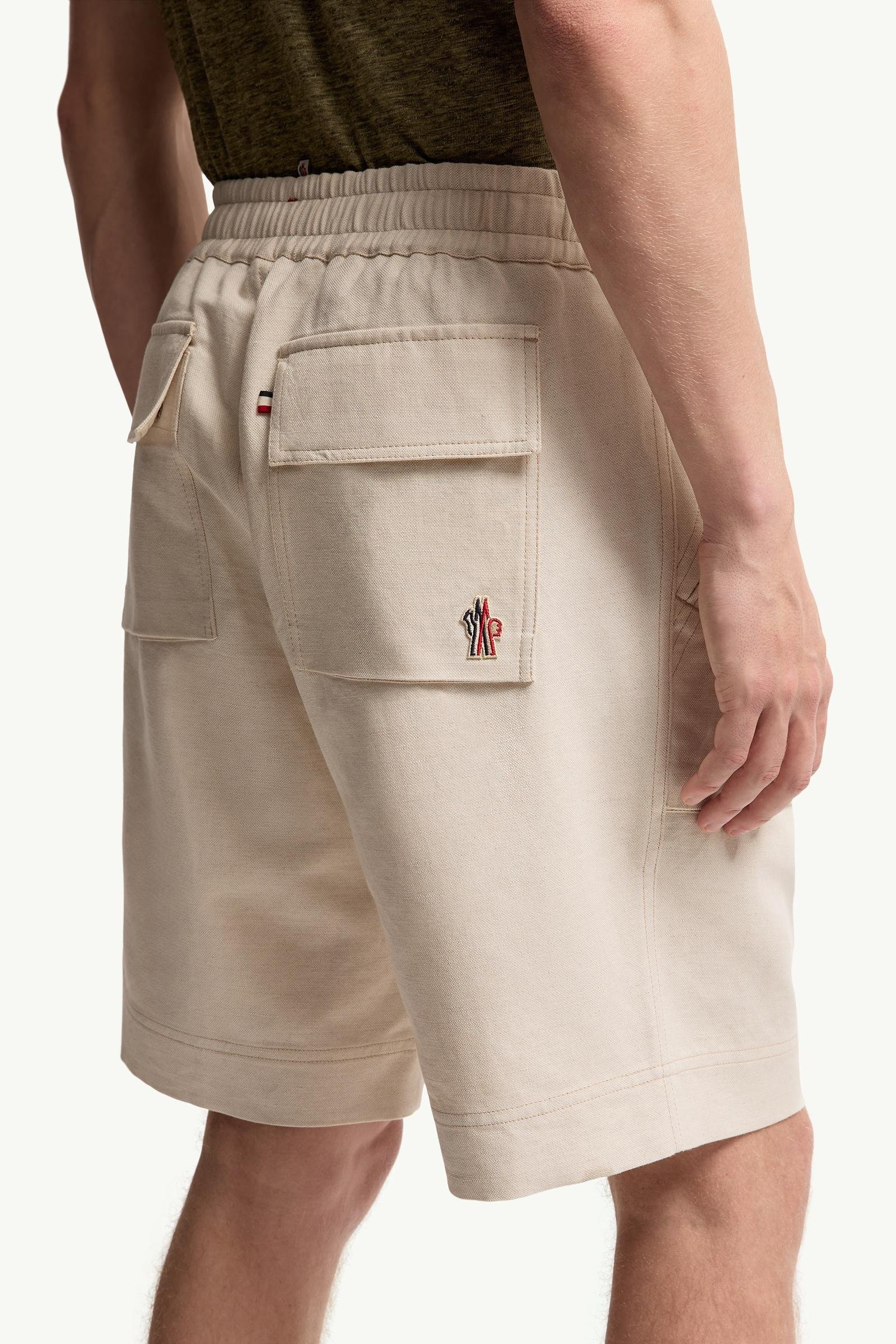 Cotton & Linen Blend Shorts - 图片 6