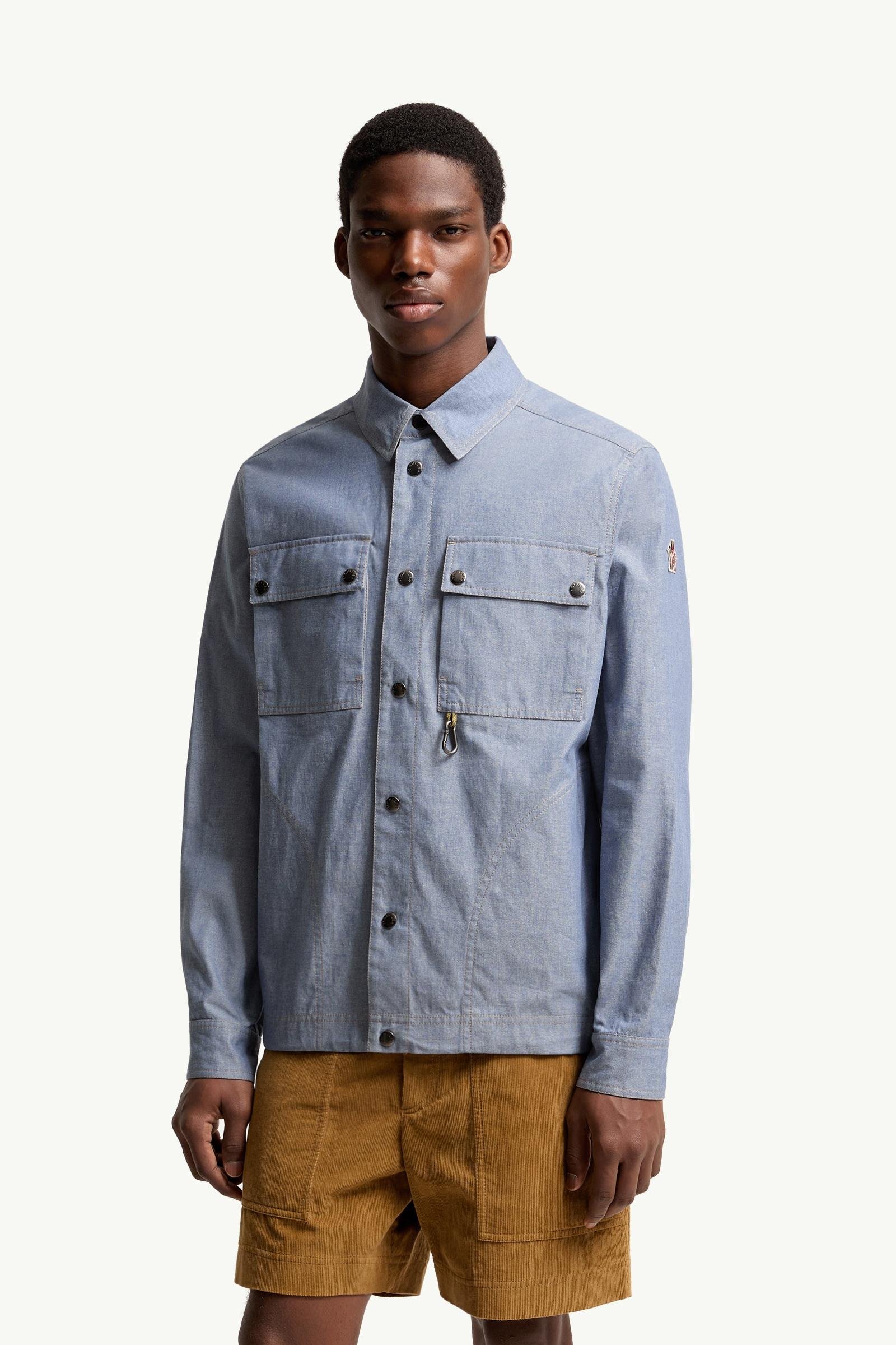 Chambray Long Sleeve Shirt - 图片 4