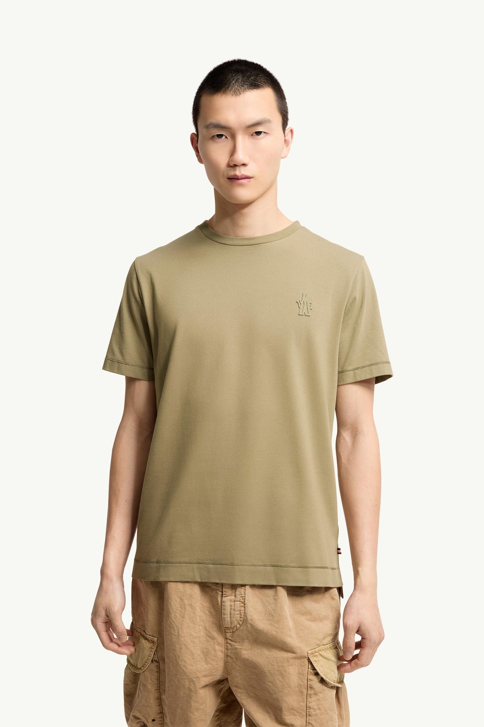 Logo Patch Cotton Blend T-Shirt (Three Pack) - 图片 4