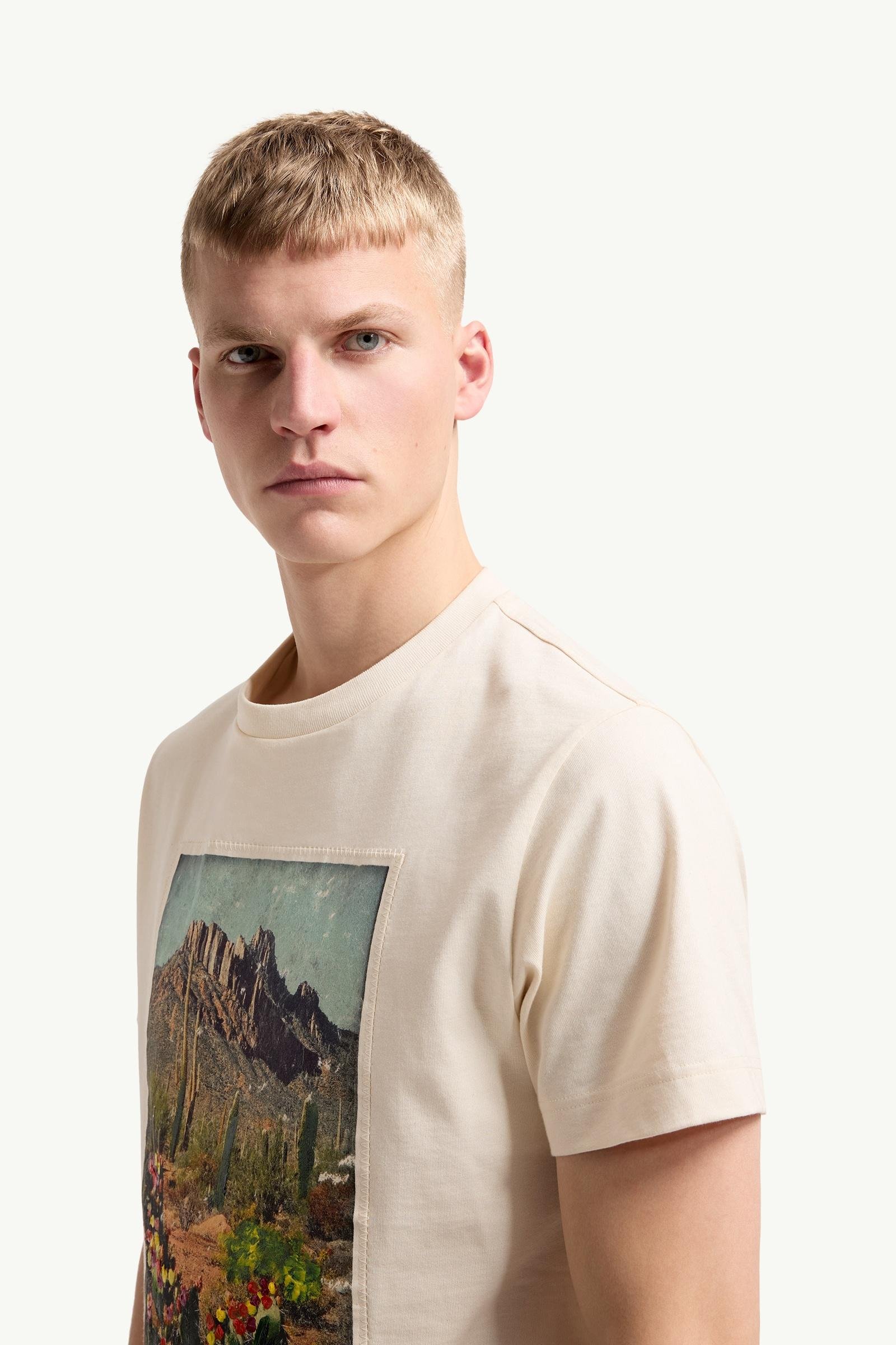 Alternative view of Landscape Print Cotton T-Shirt