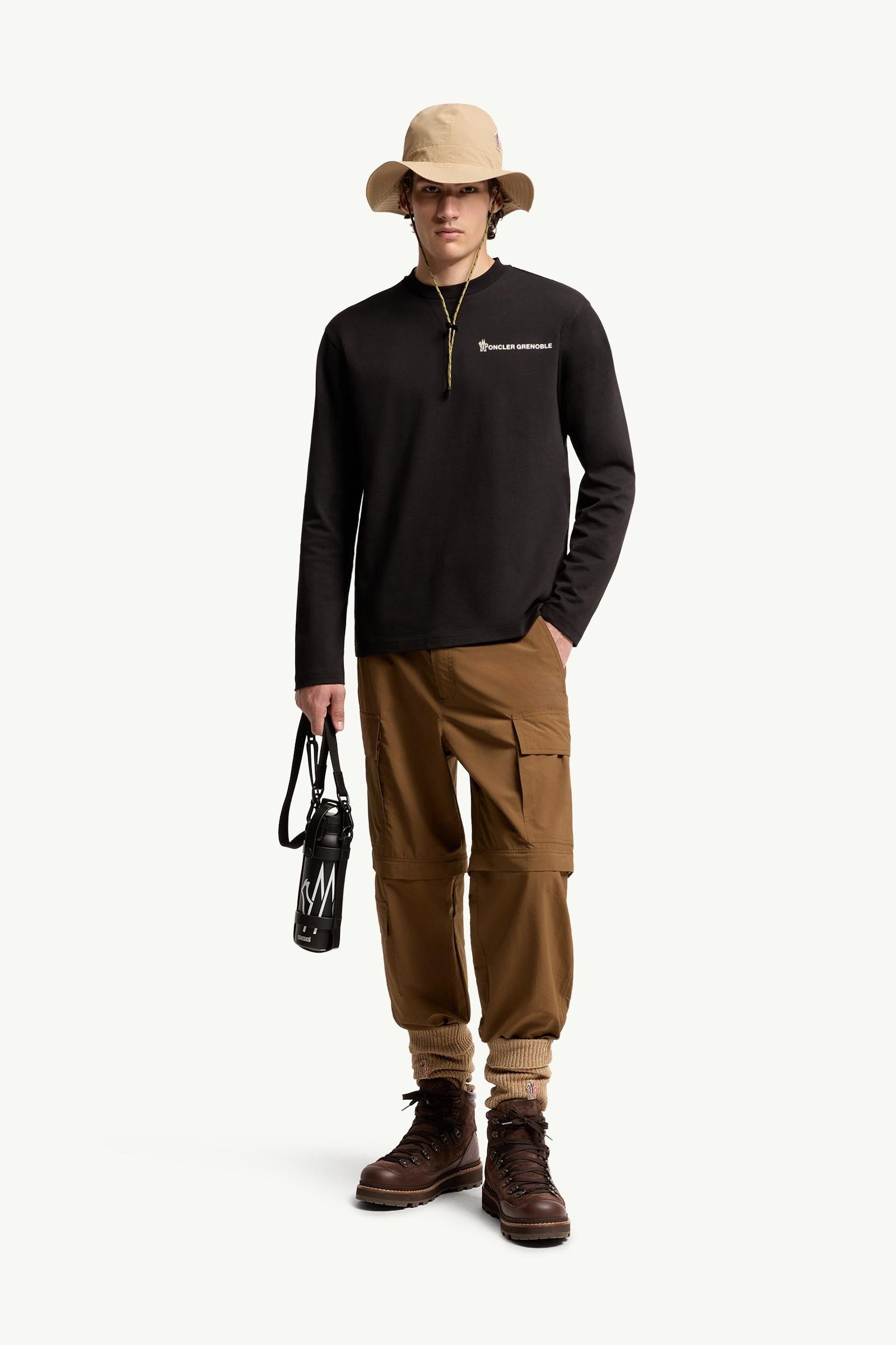 Logo Long Sleeve Cotton T-Shirt