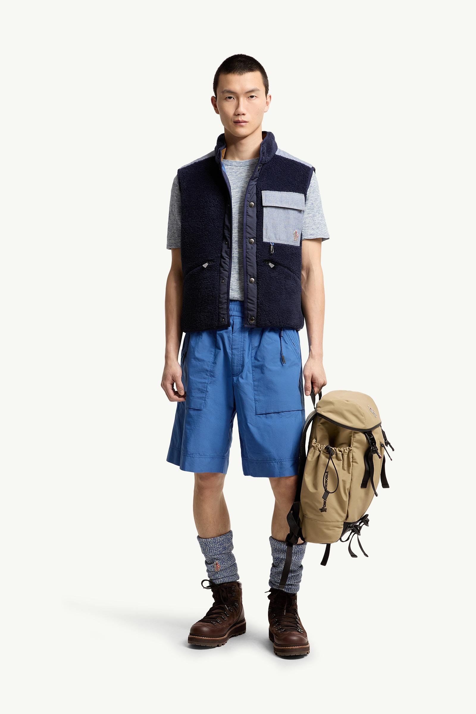 Teddy & Chambray Gilet