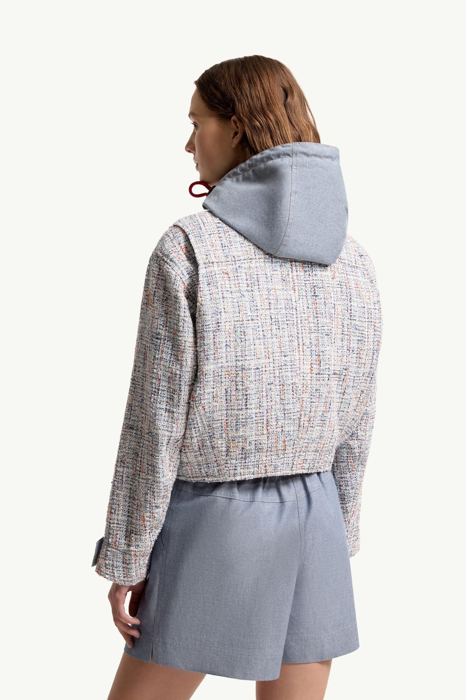 Termez Hooded Tweed Jacket - 图片 5