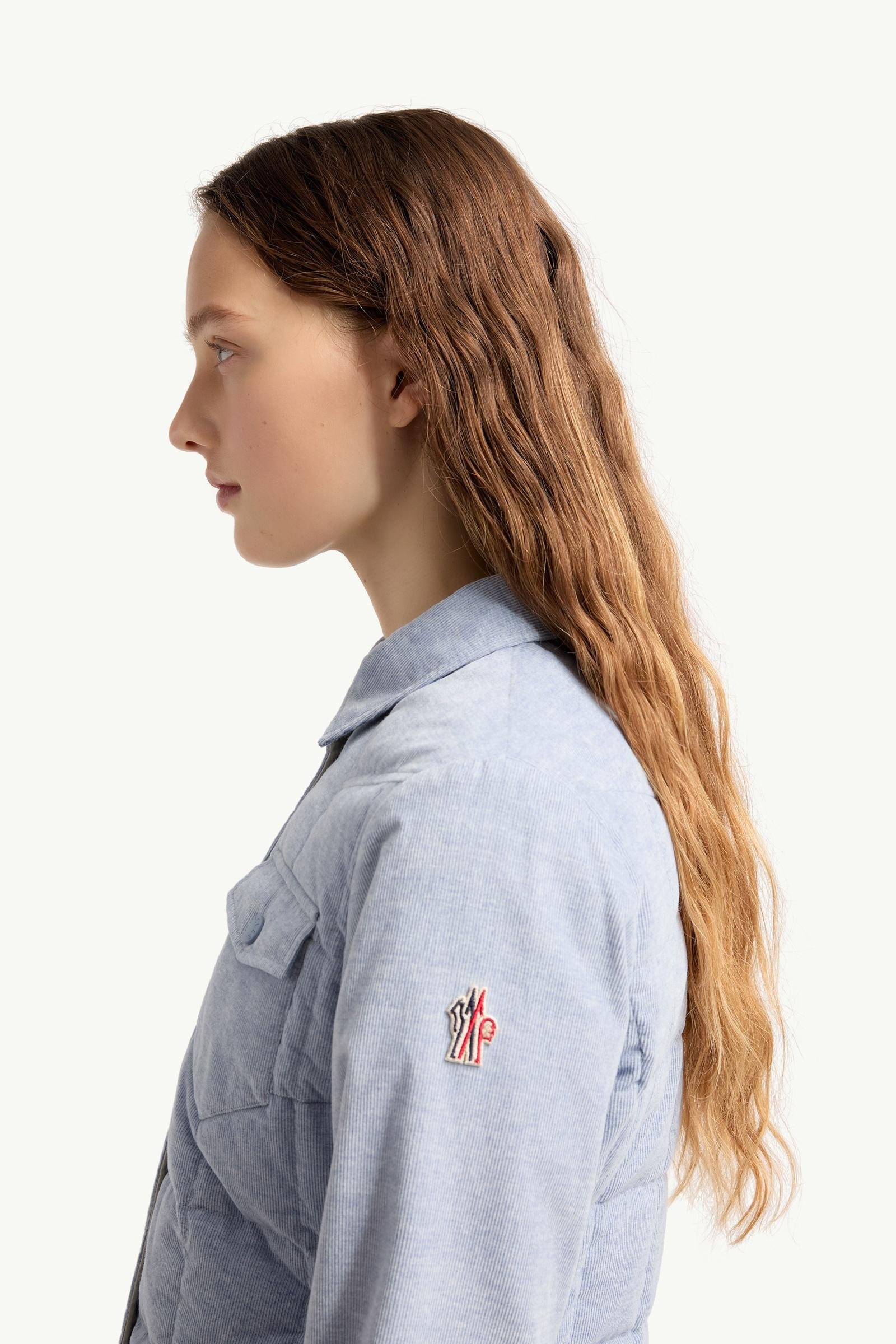 Nangy Corduroy Down Shirt Jacket - 图片 2