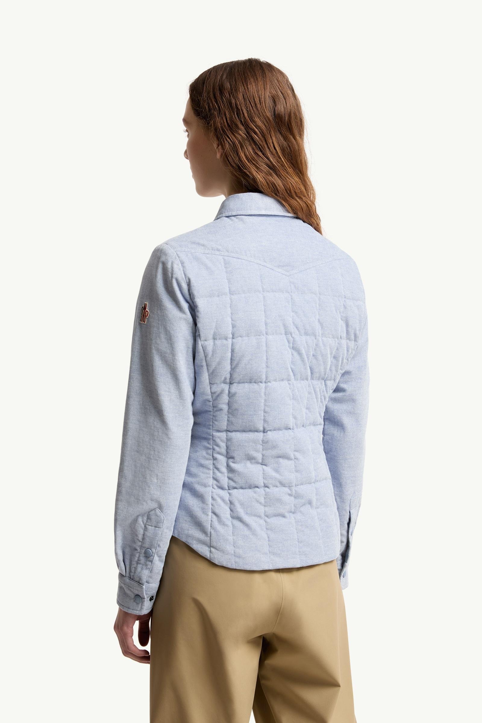 Nangy Corduroy Down Shirt Jacket - 图片 5