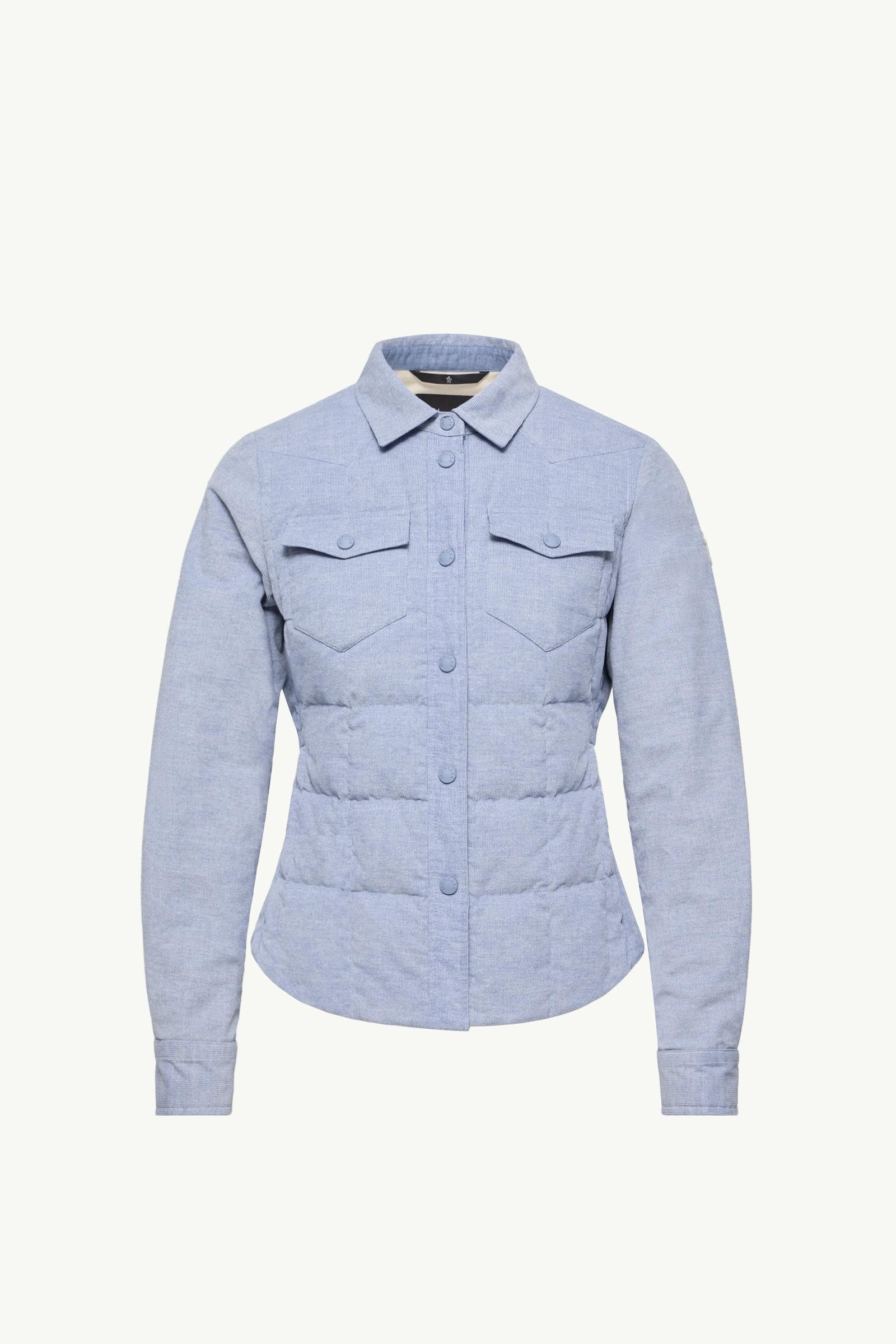 Nangy Corduroy Down Shirt Jacket - 图片 3