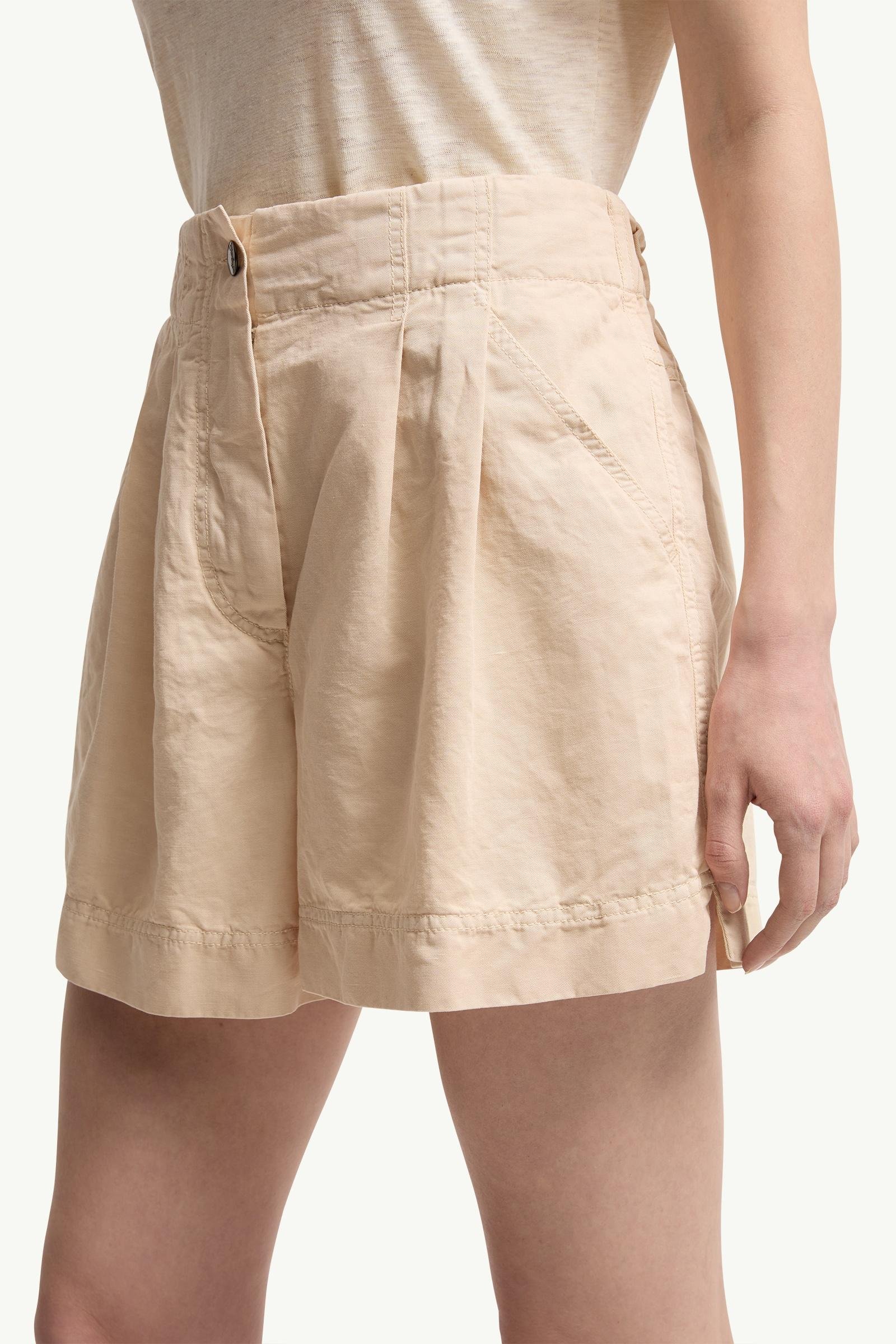 Alternative view of Cotton & Linen Blend Shorts