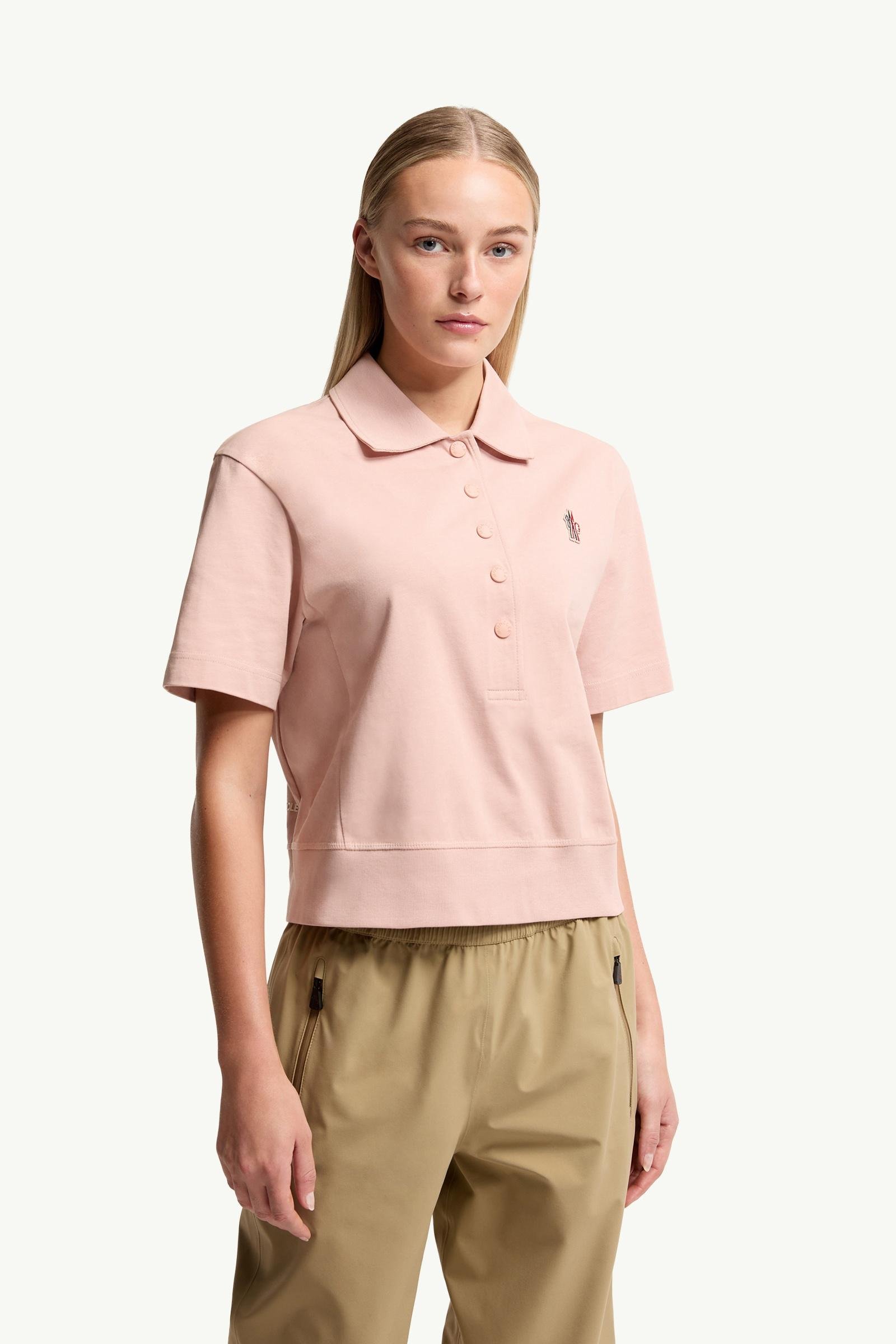 Logo Patch Cotton Polo Shirt - 图片 4