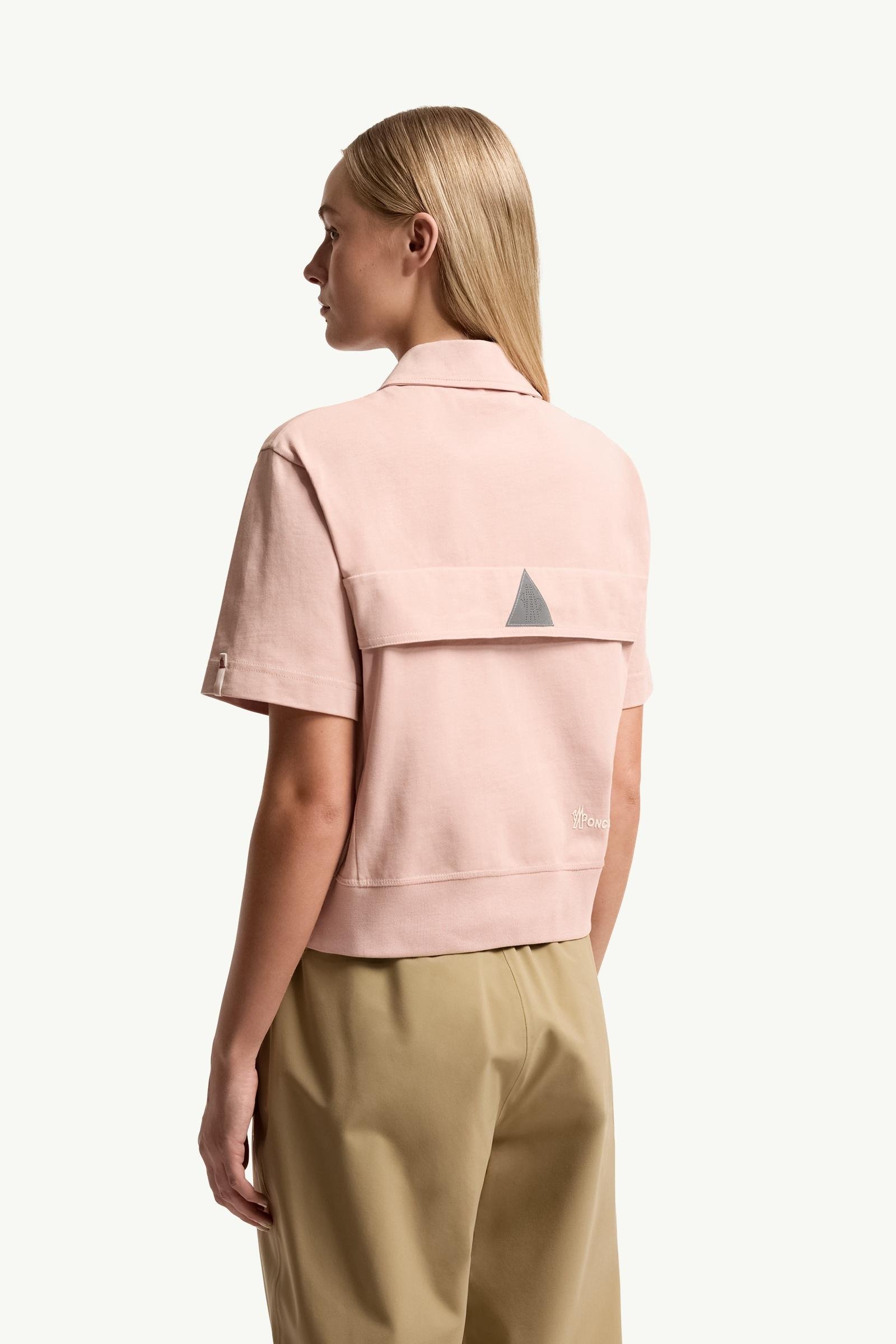 Logo Patch Cotton Polo Shirt - 图片 5