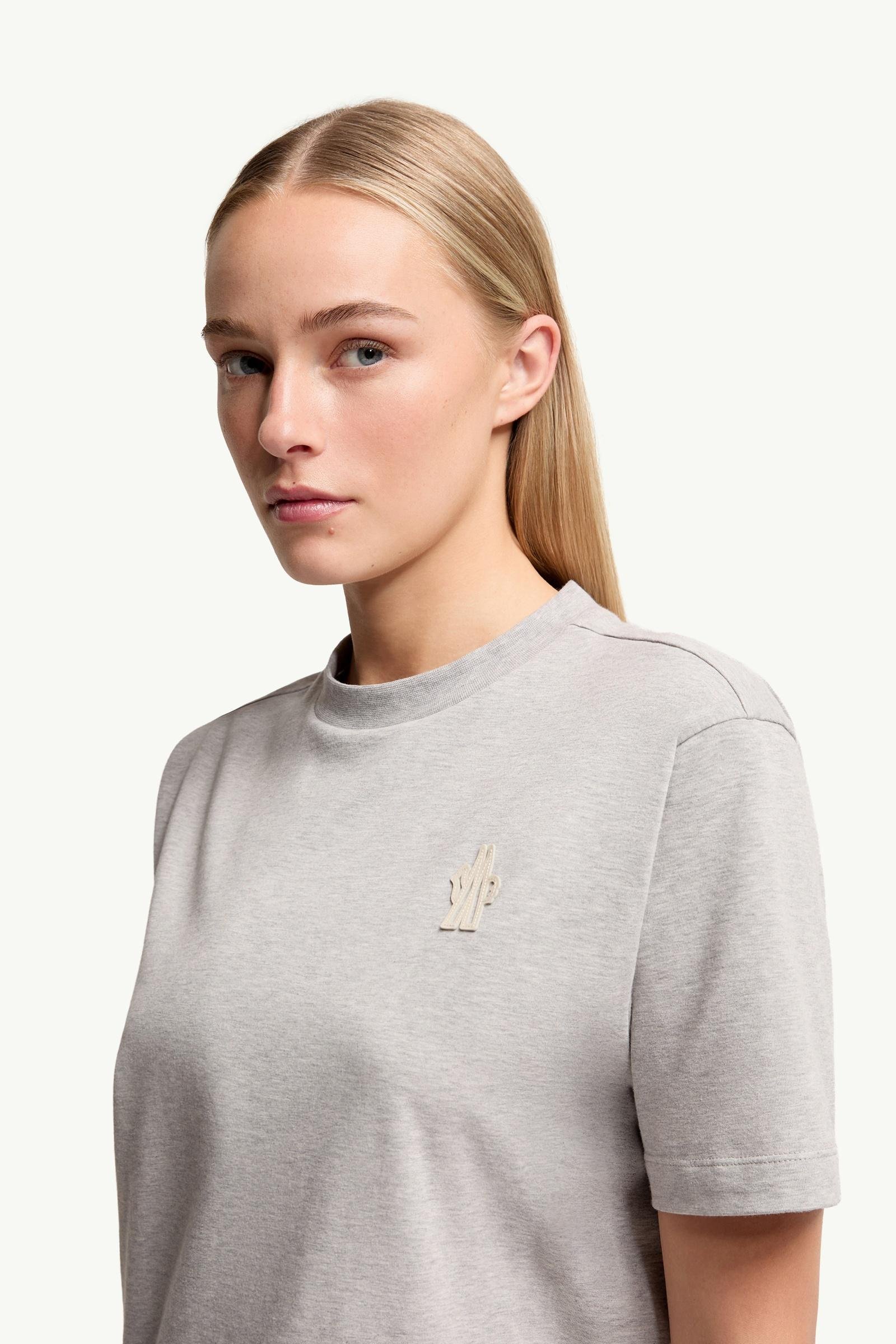 Alternative view of Logo Patch Cotton Blend T-Shirt (Three Pack)
