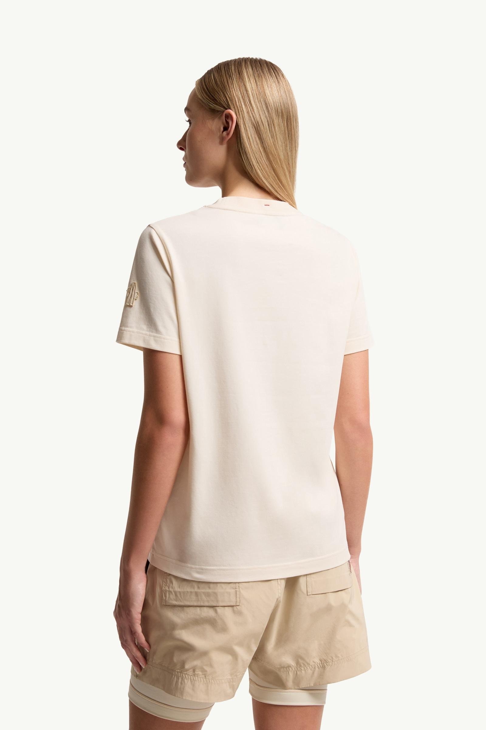 Botanical Patch Cotton Blend T-Shirt - 图片 5