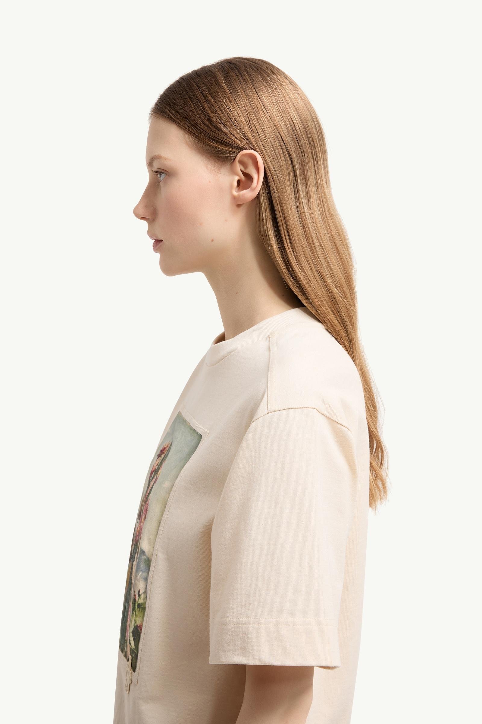 Alternative view of Landscape Print Cotton T-Shirt