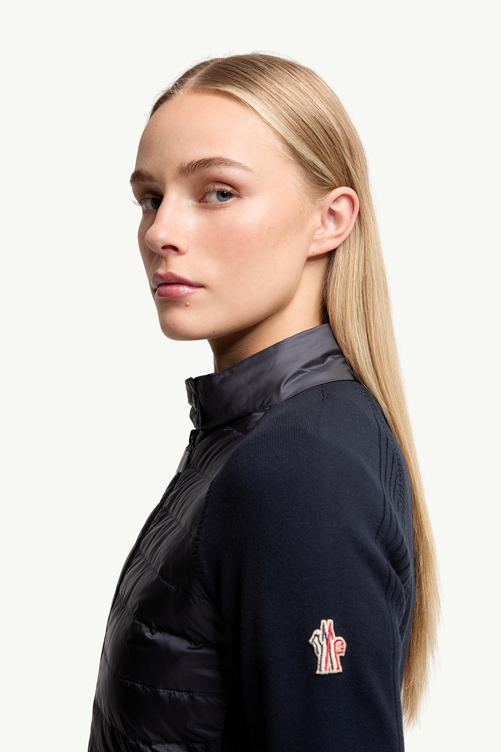 Alternative view of Padded Zip-Up Cardigan