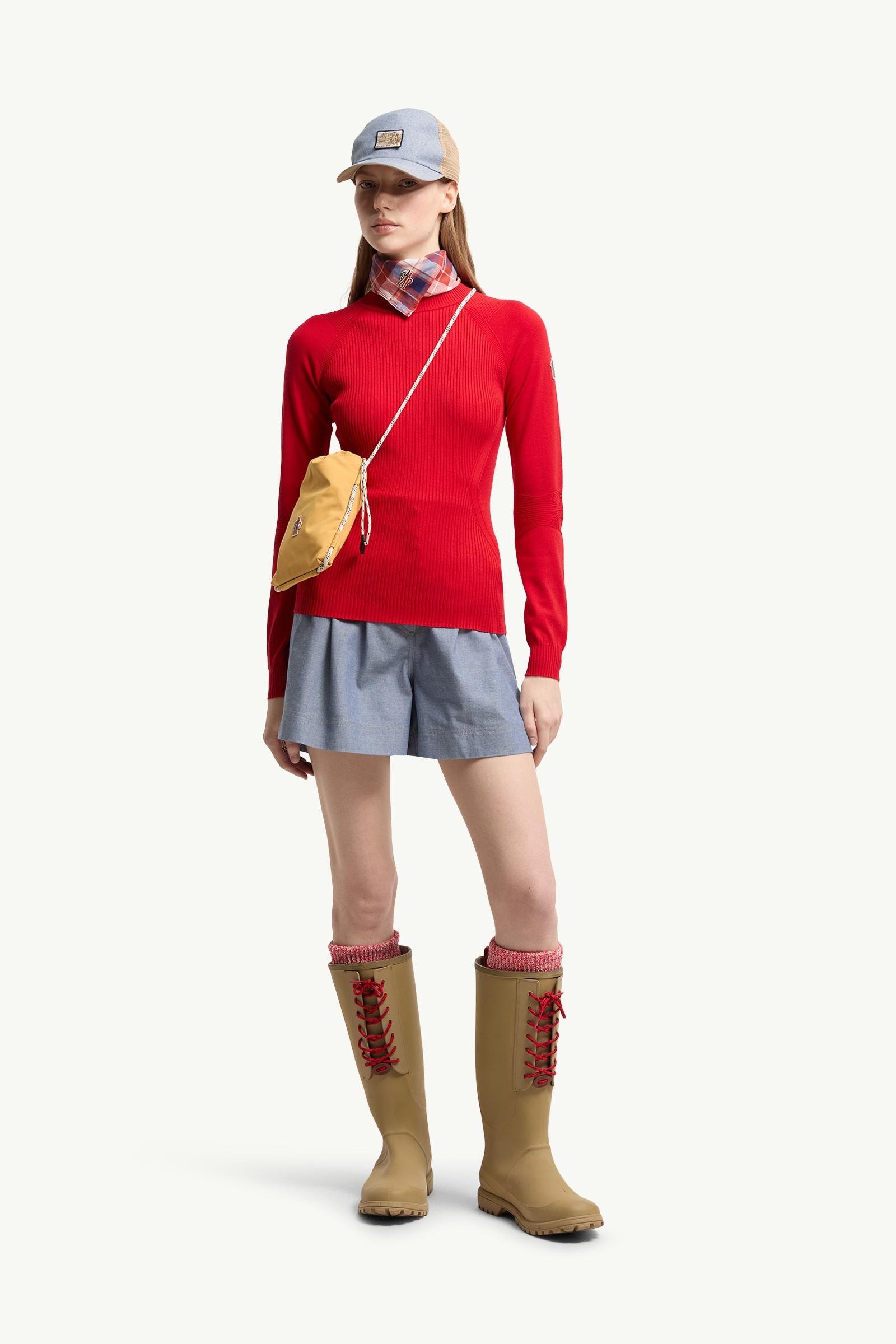 Crêpe Viscose Blend Jumper