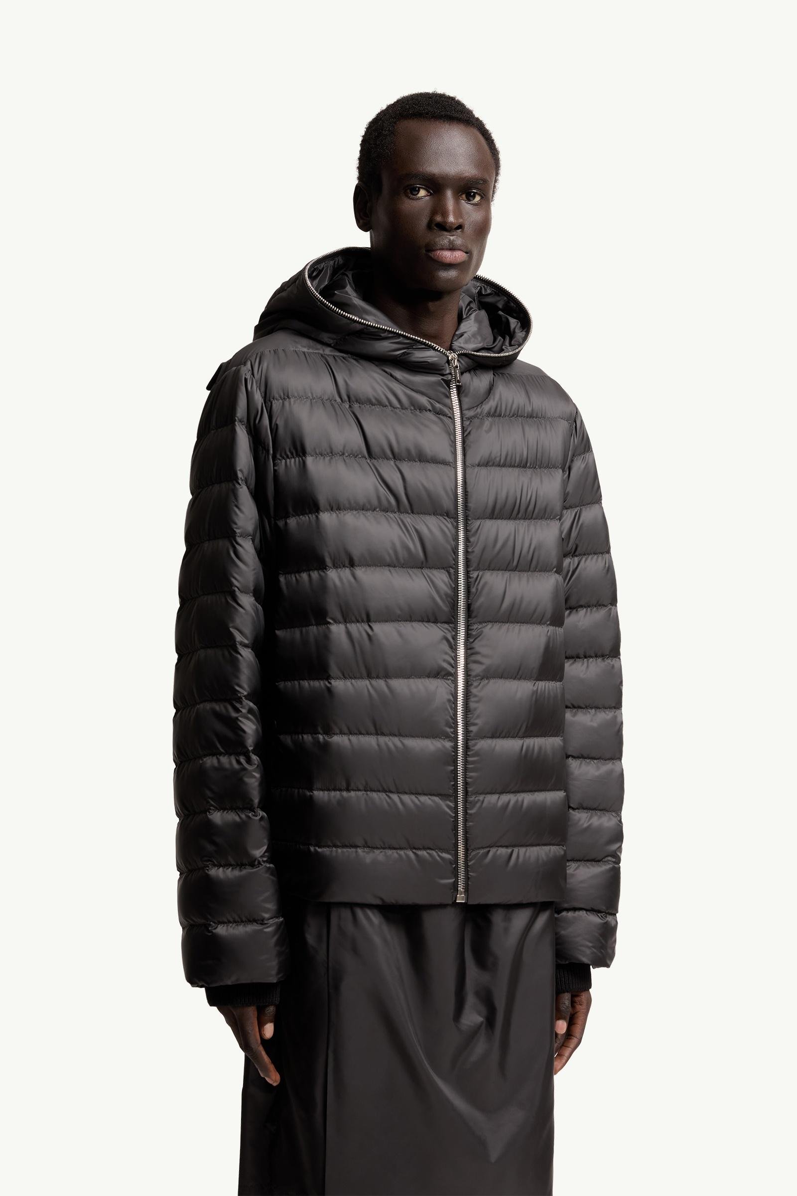 Moncler + Rick Owens Ziplock Hooded Short Down Jacket - 图片 6