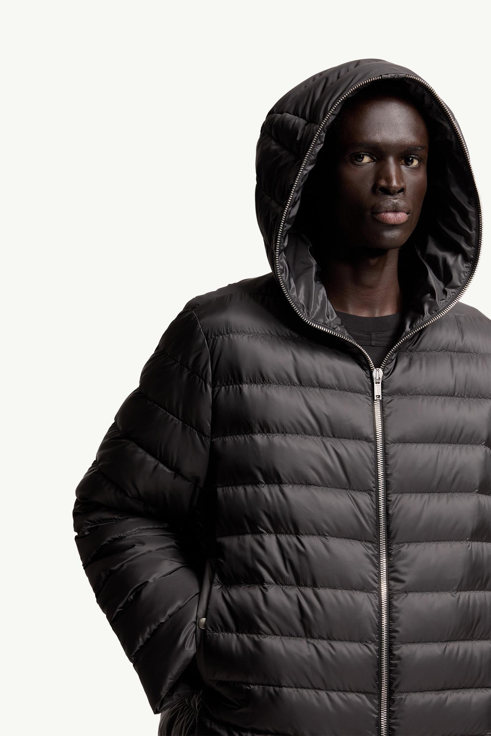 Moncler + Rick Owens Ziplock Hooded Short Down Jacket - 图片 9