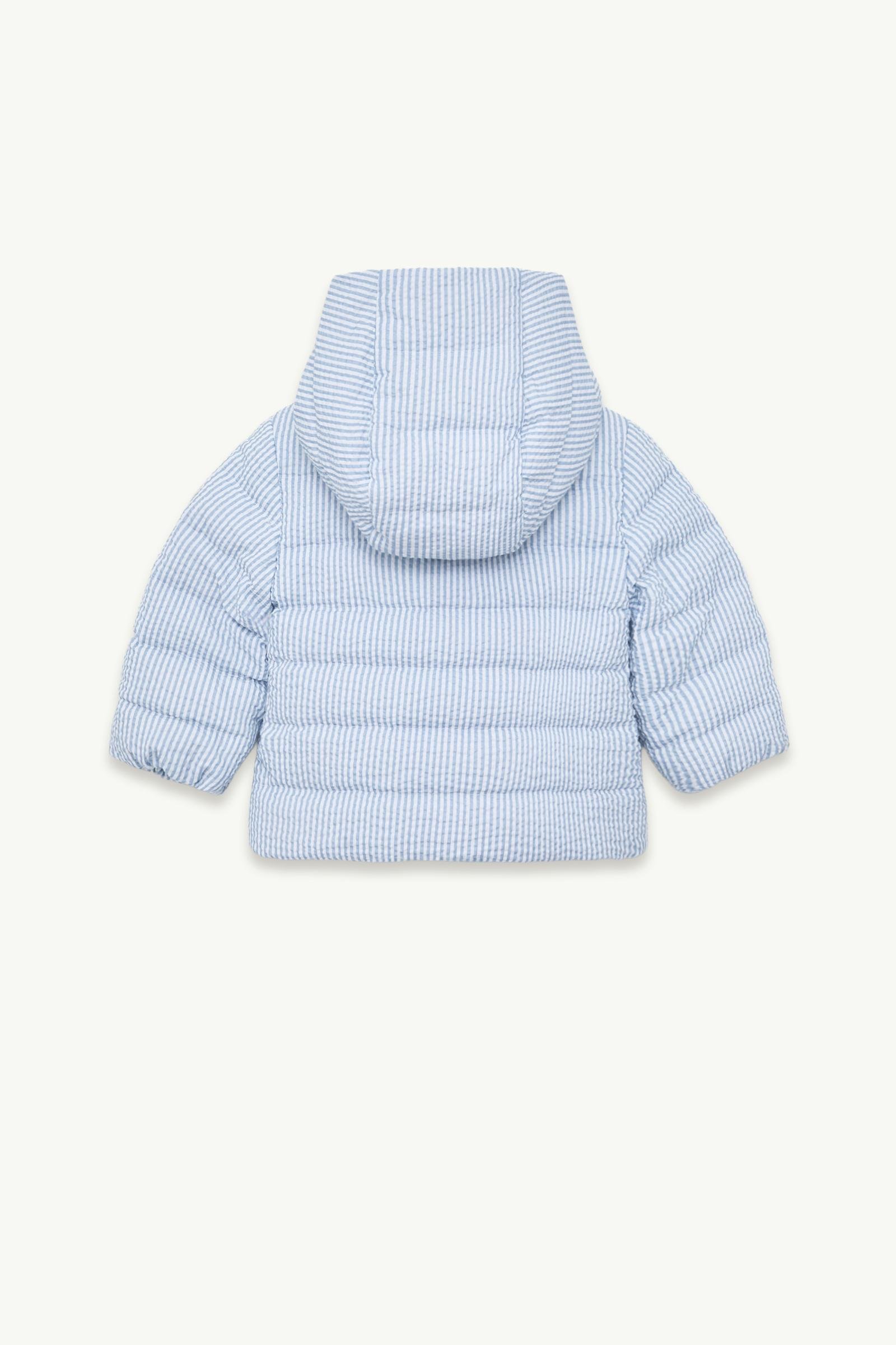 Haluk Seersucker Hooded Down Jacket - 图片 3