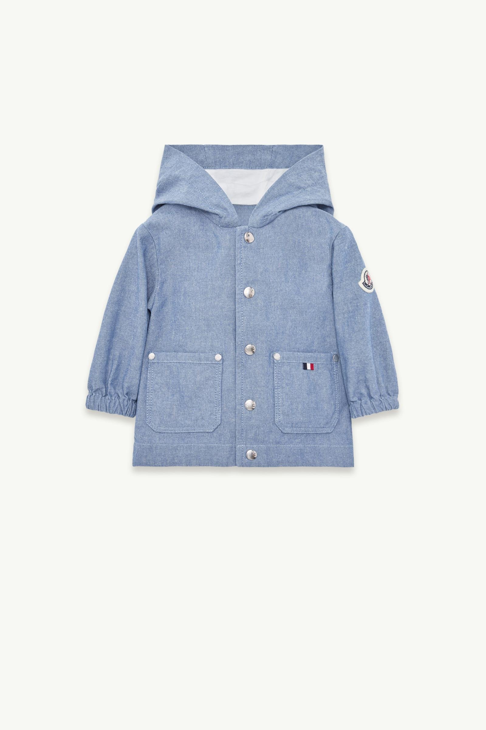 Nur Chambray Hooded Jacket