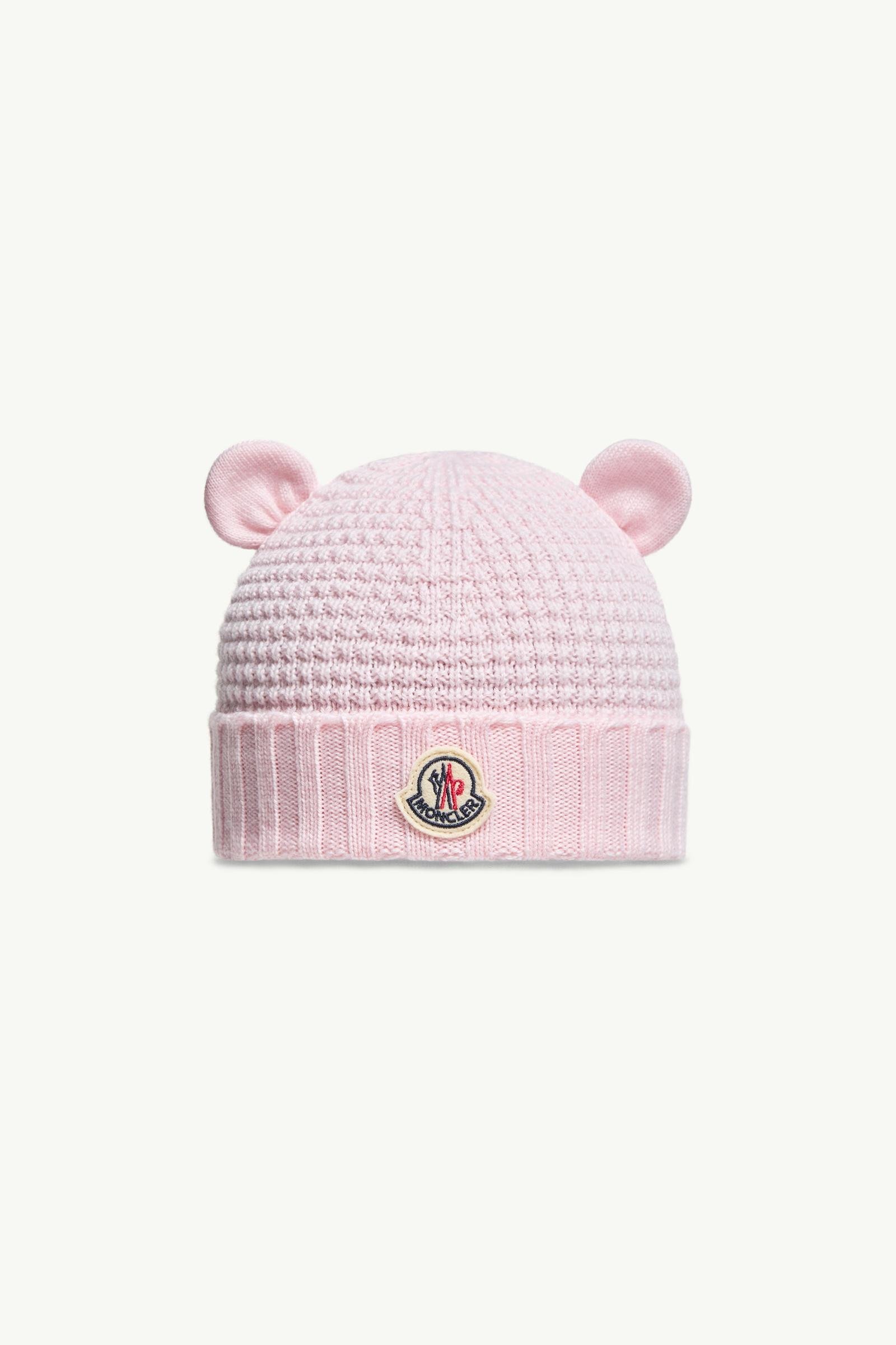 Wool Beanie with Teddy Bear Ears