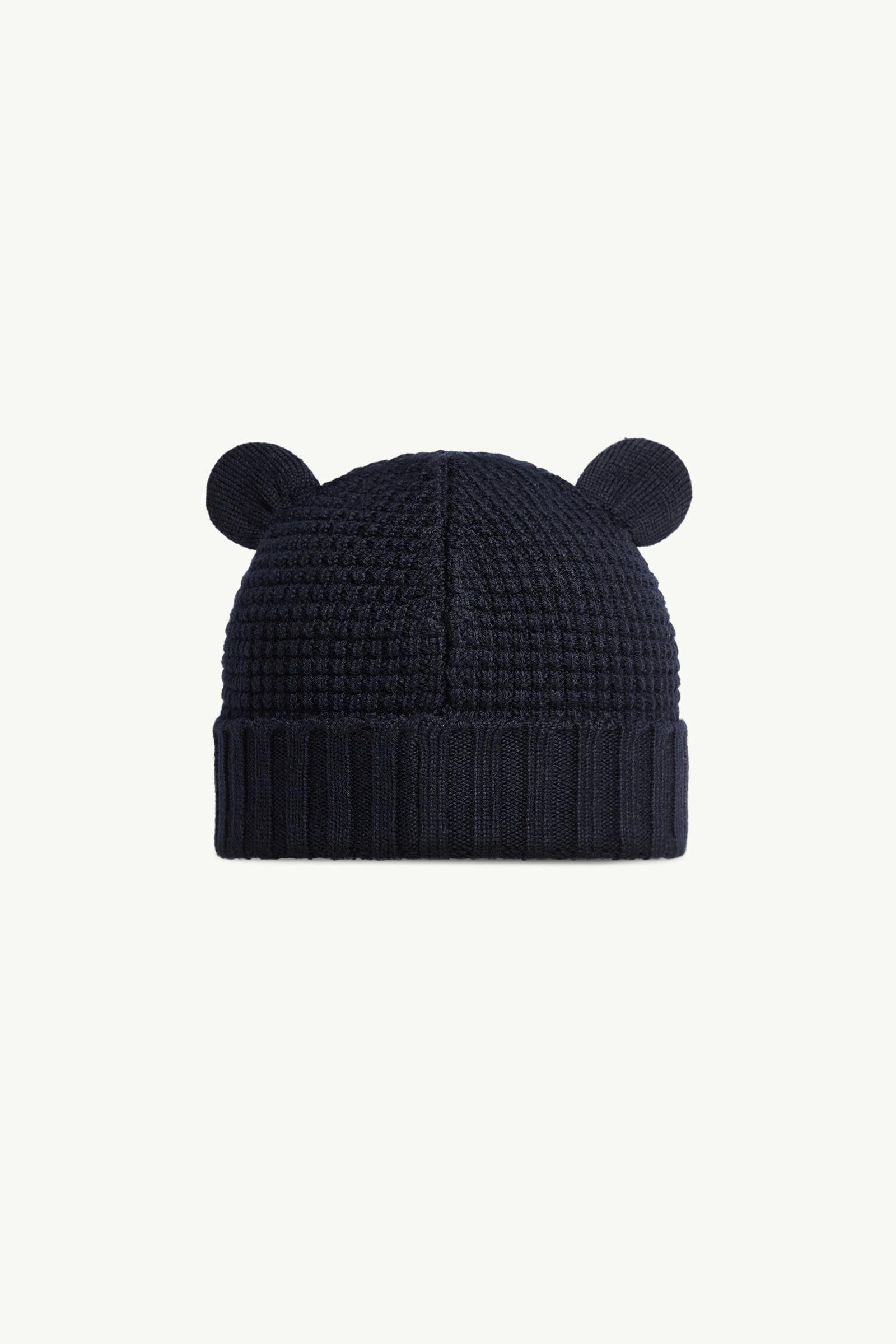 Wool Beanie with Teddy Bear Ears - 图片 3