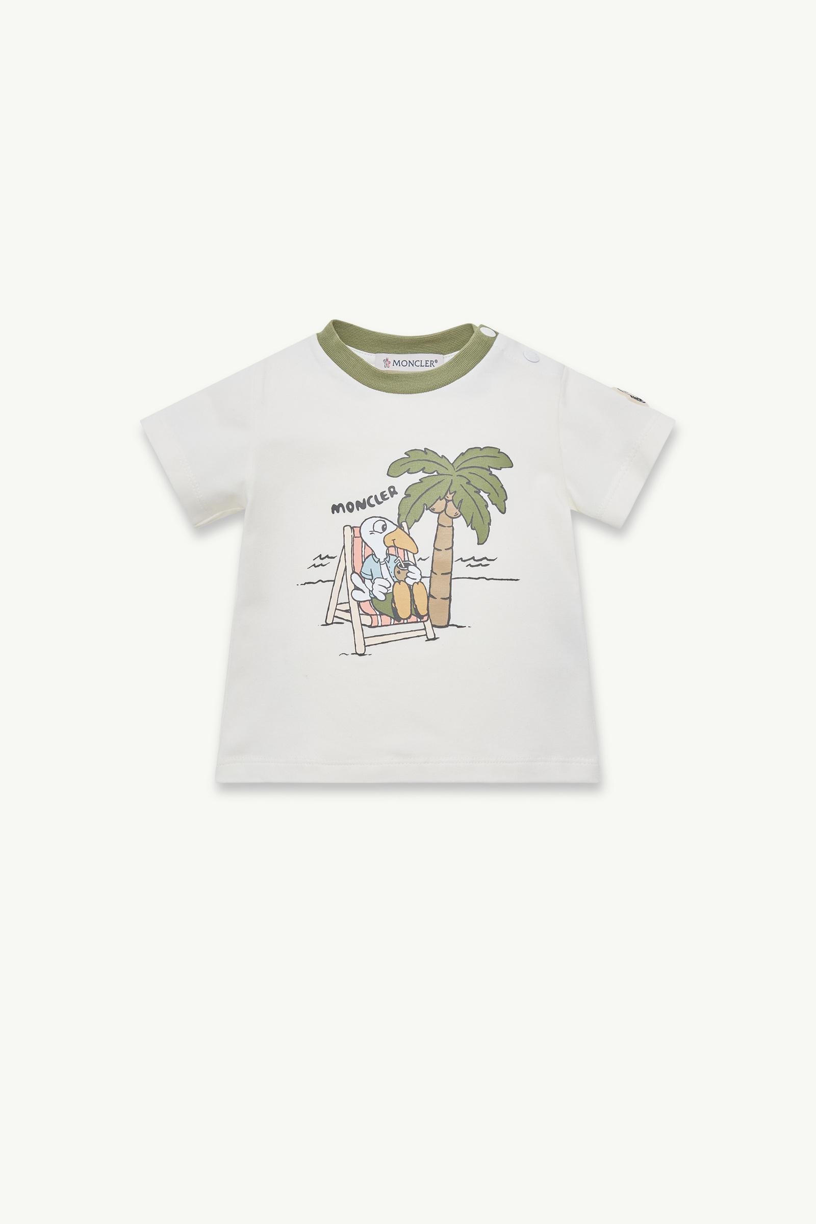 MonDuck Print Cotton Blend T-Shirt