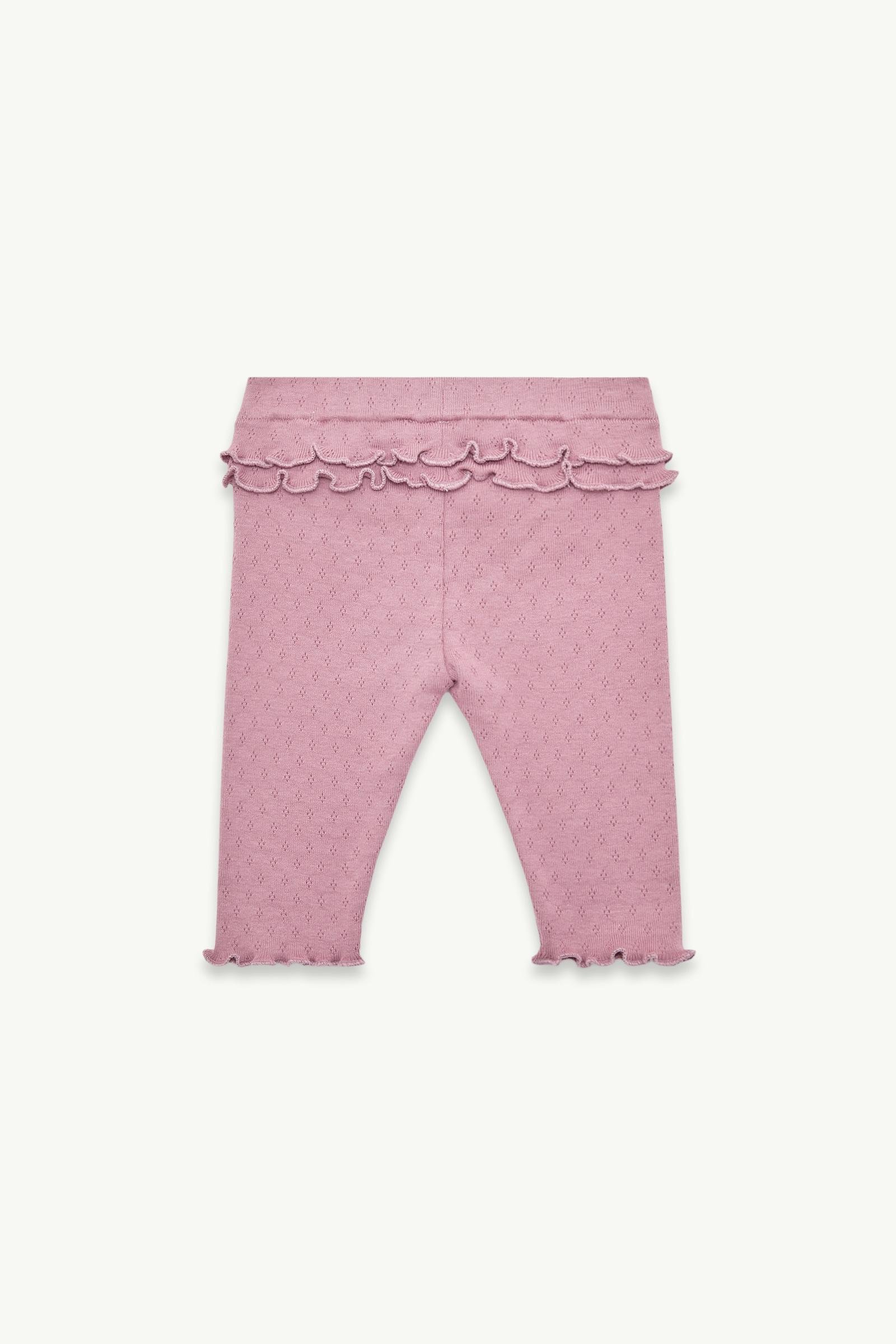 Ruffle-Trim Cotton Leggings - 图片 3