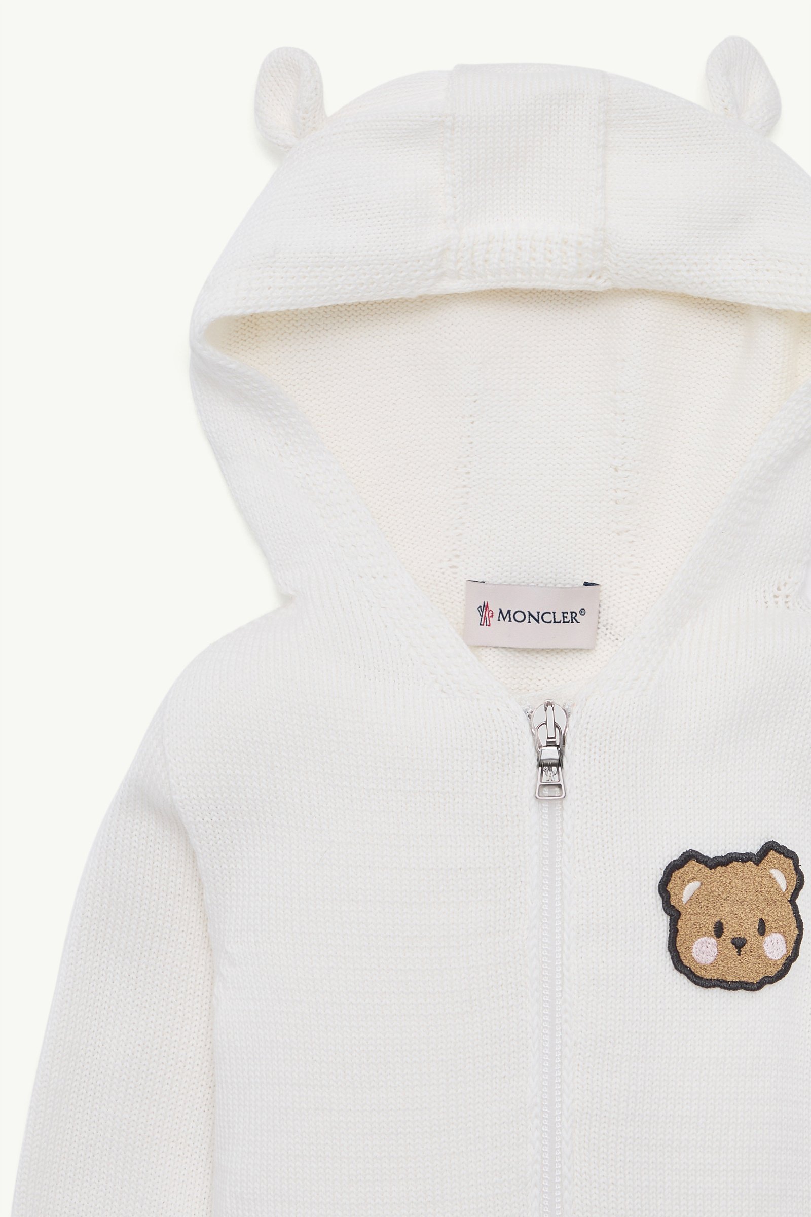 Alternative view of Teddy Bear Cotton Zip-Up Hoodie