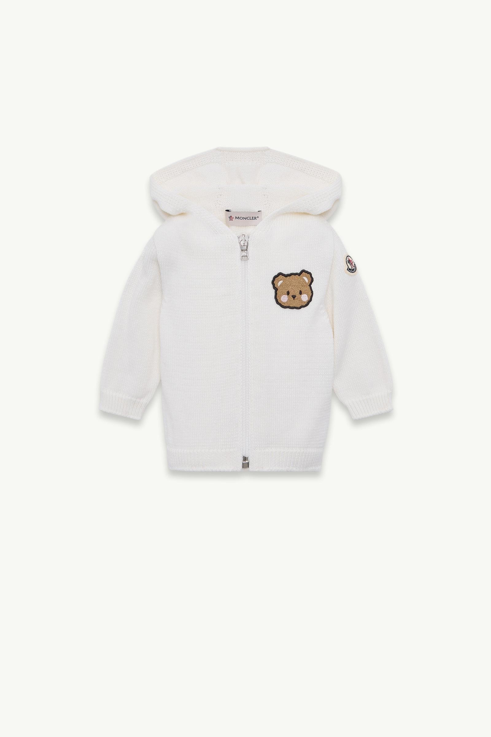 Teddy Bear Cotton Zip-Up Hoodie