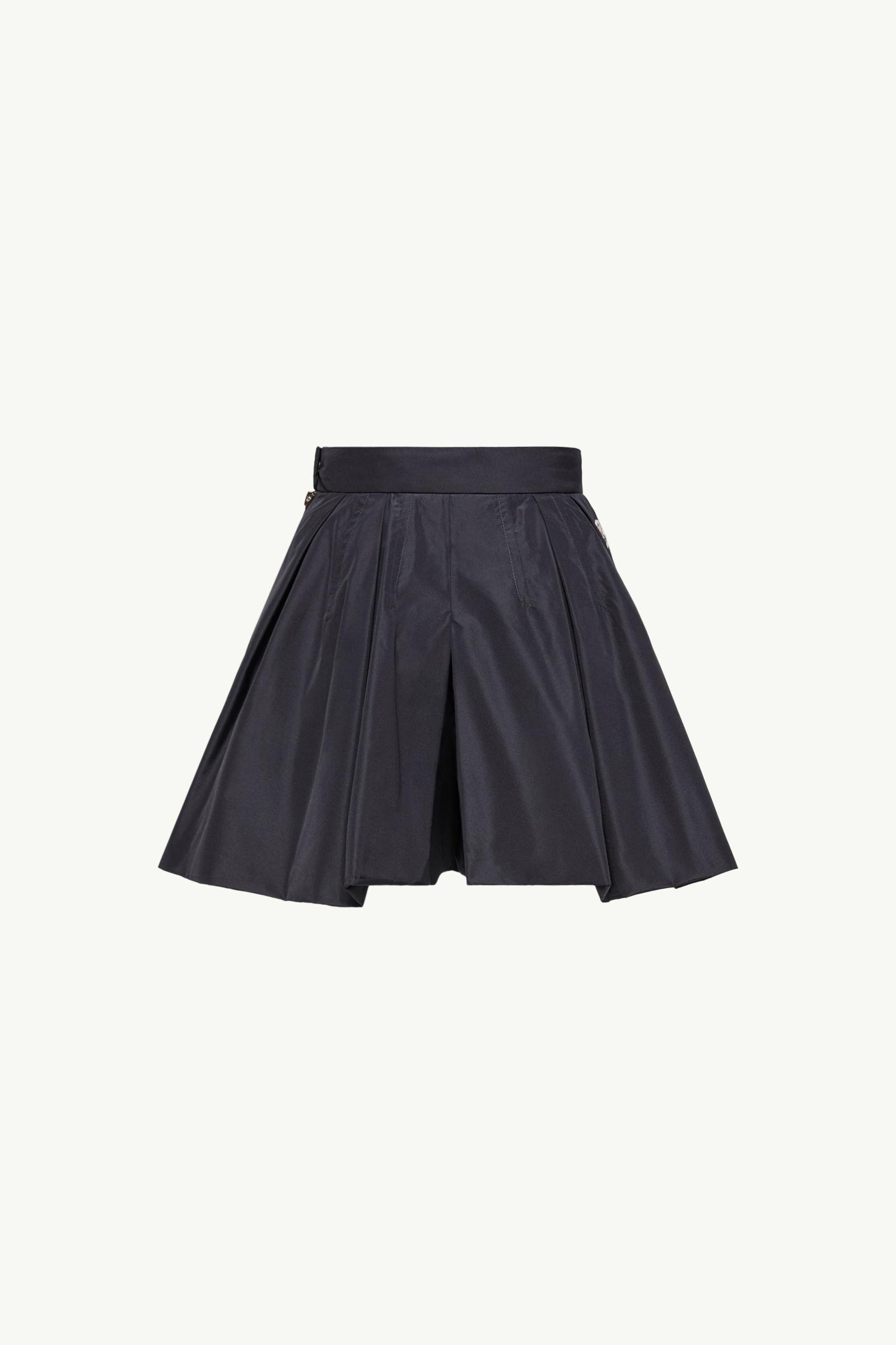 Pleated Taffeta Shorts - 图片 4