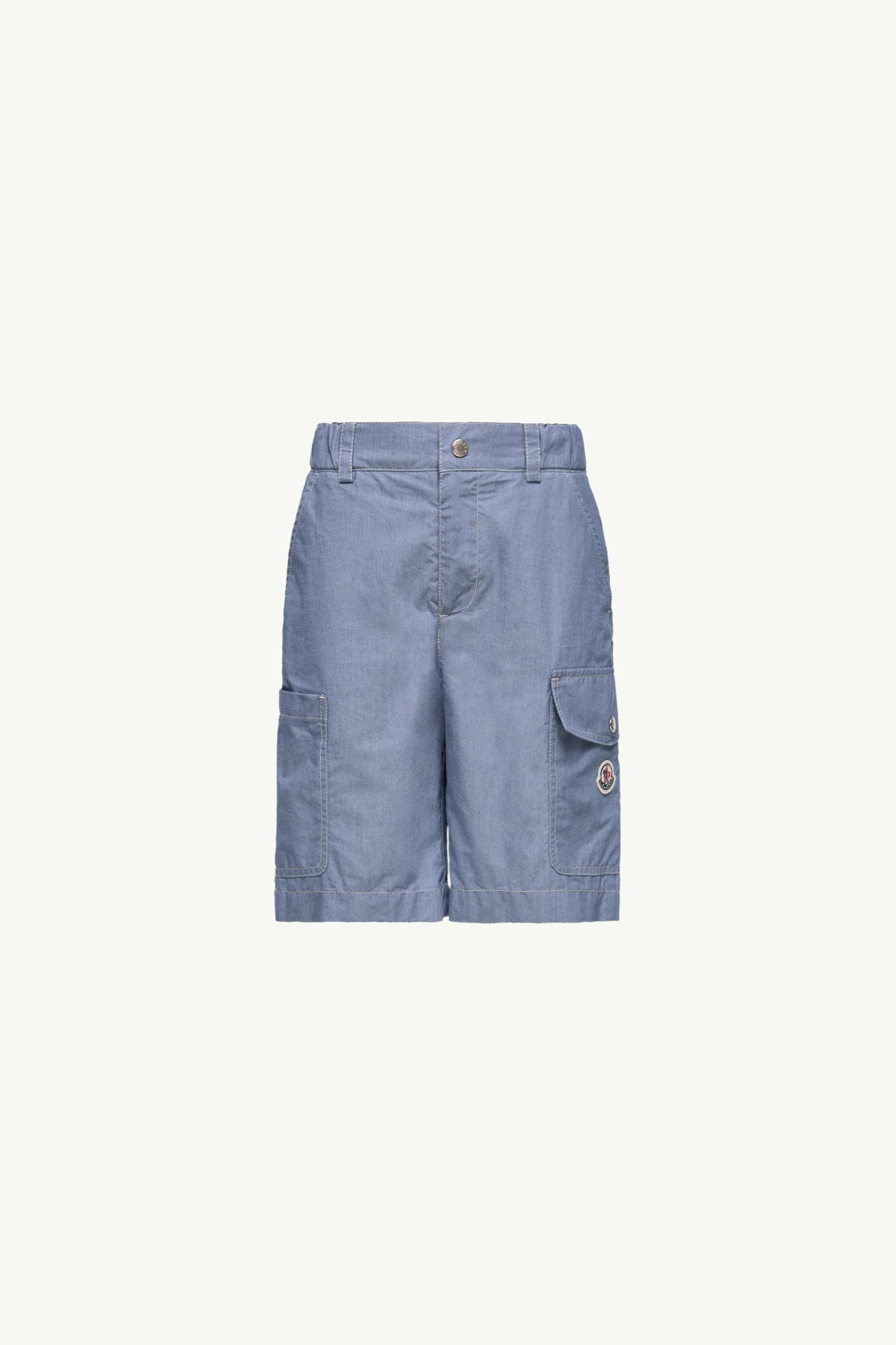 Chambray Bermuda Shorts