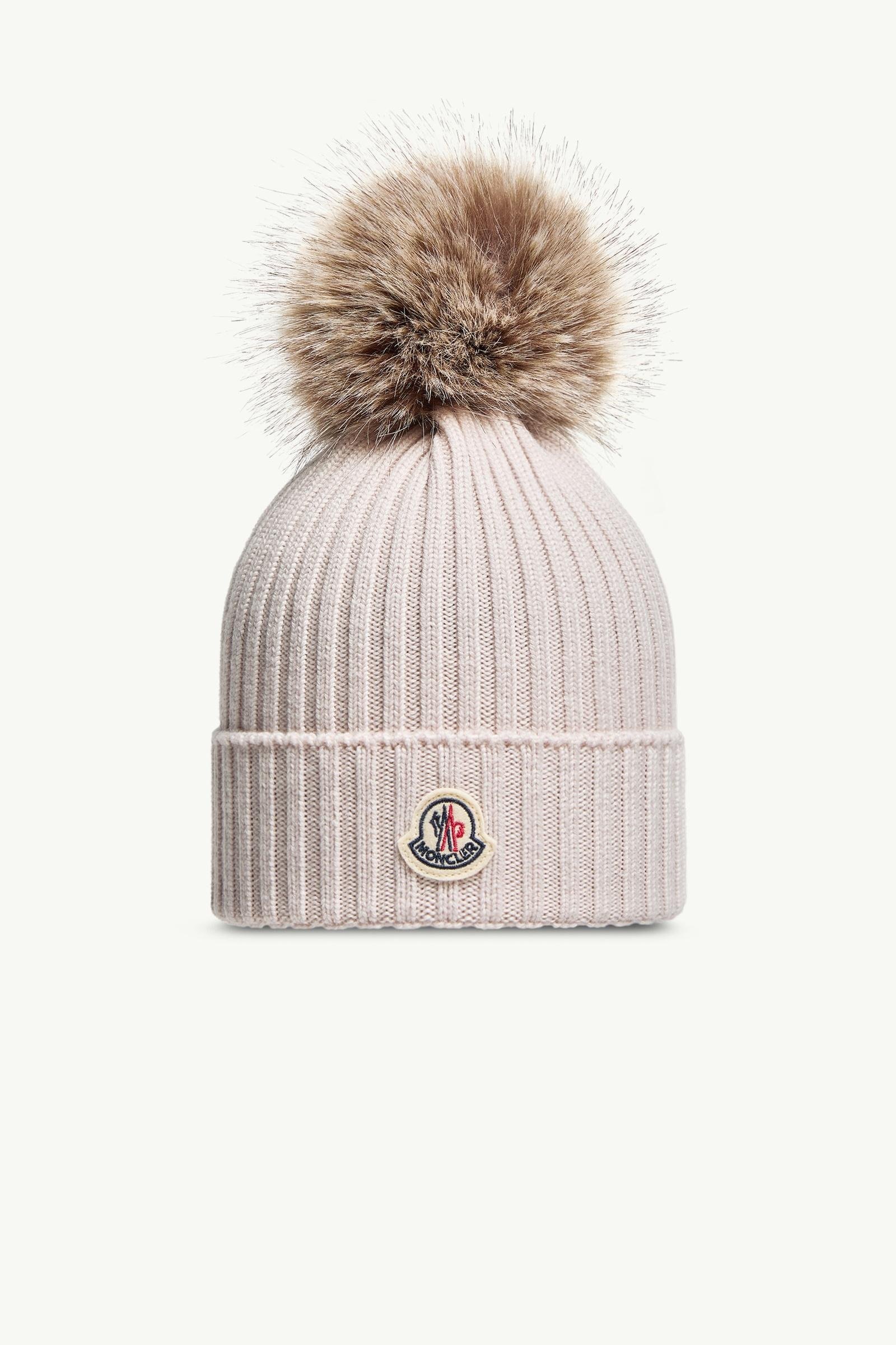 Wool Beanie with Pom Pom